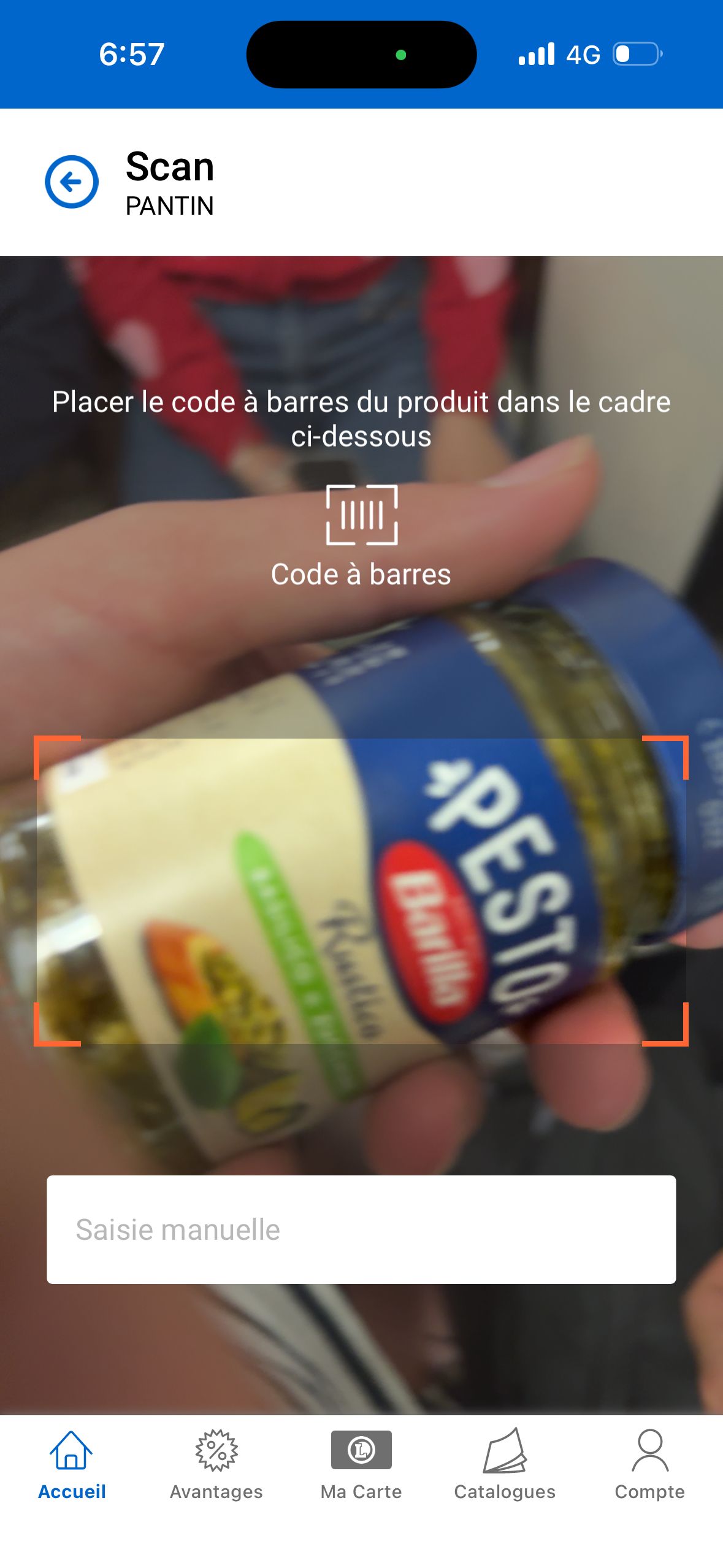 Barcode Scanner (Mon E. Leclerc)