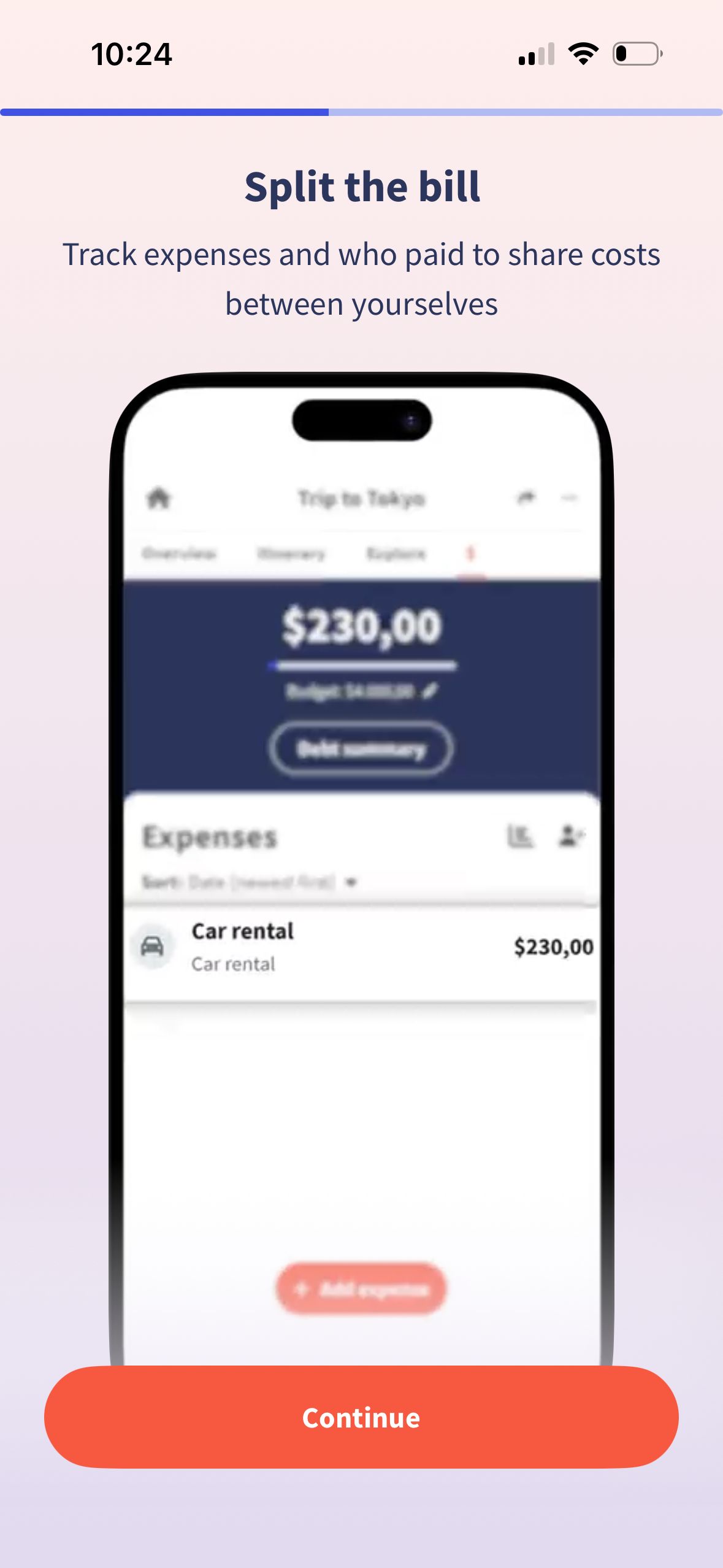 Expense Tracker (Wanderlog)