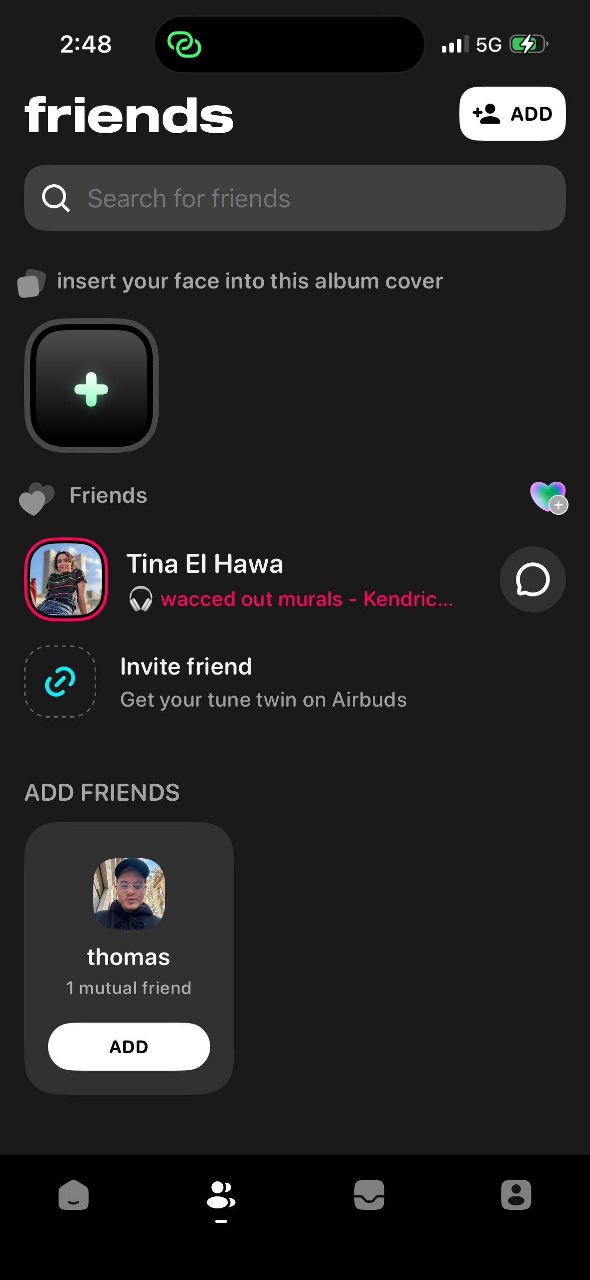 Friends Screen (Airbuds)