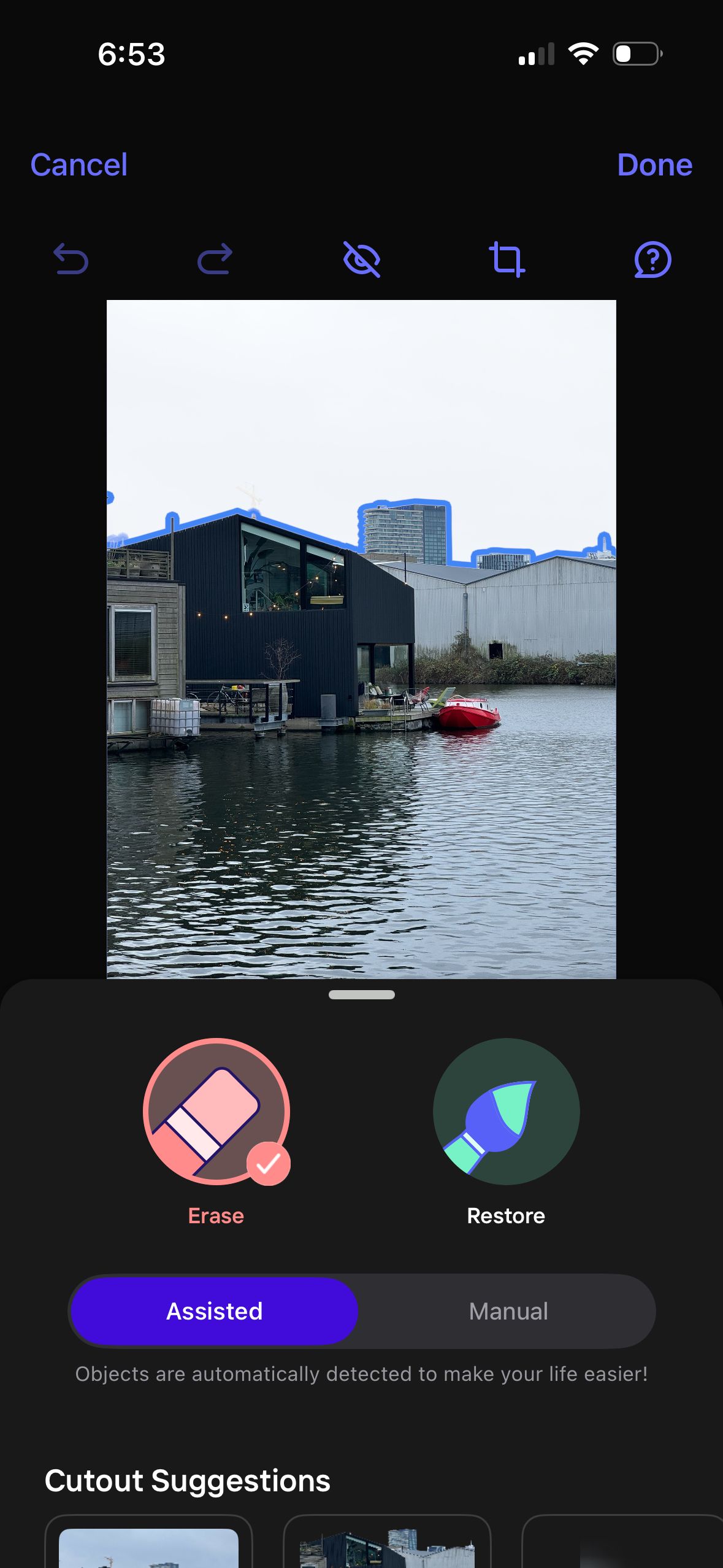 image editor (Photoroom)