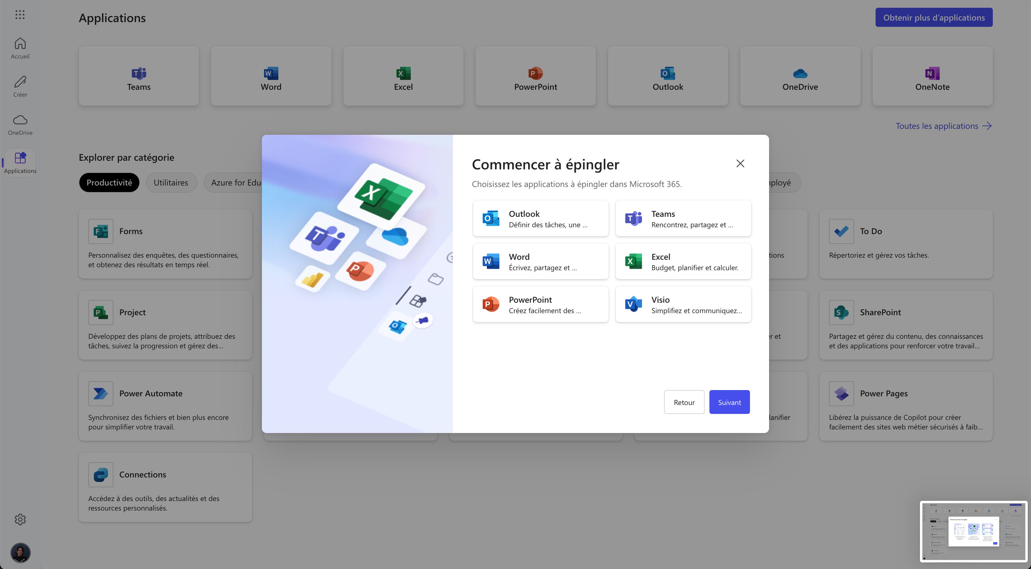 modal (Microsoft 365)