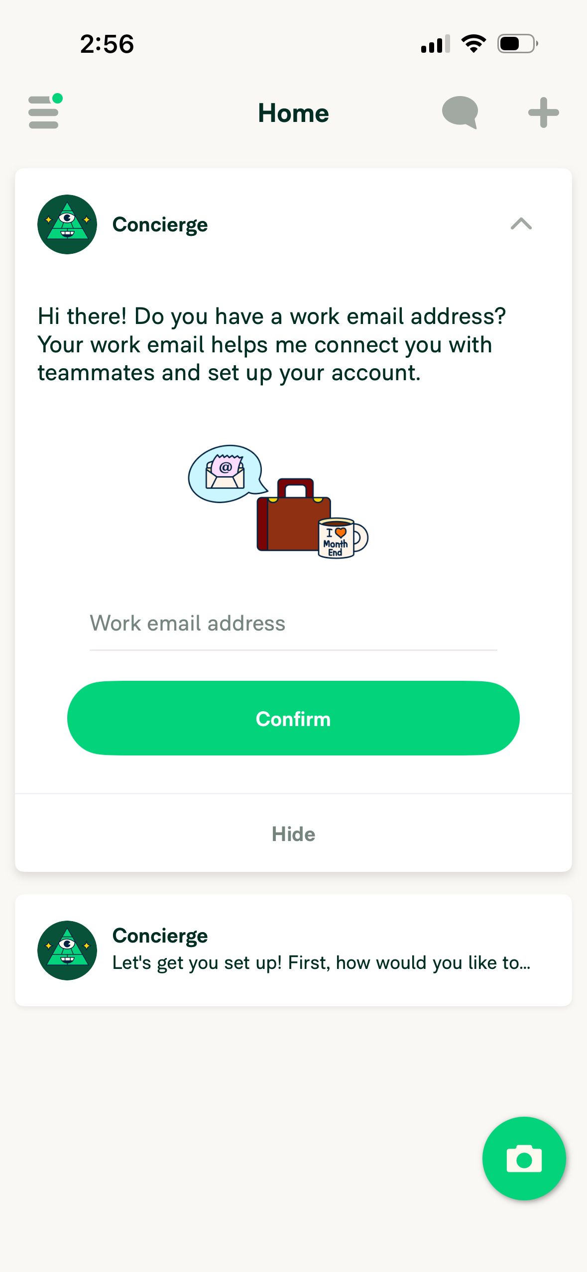 Onboarding (Expensify)