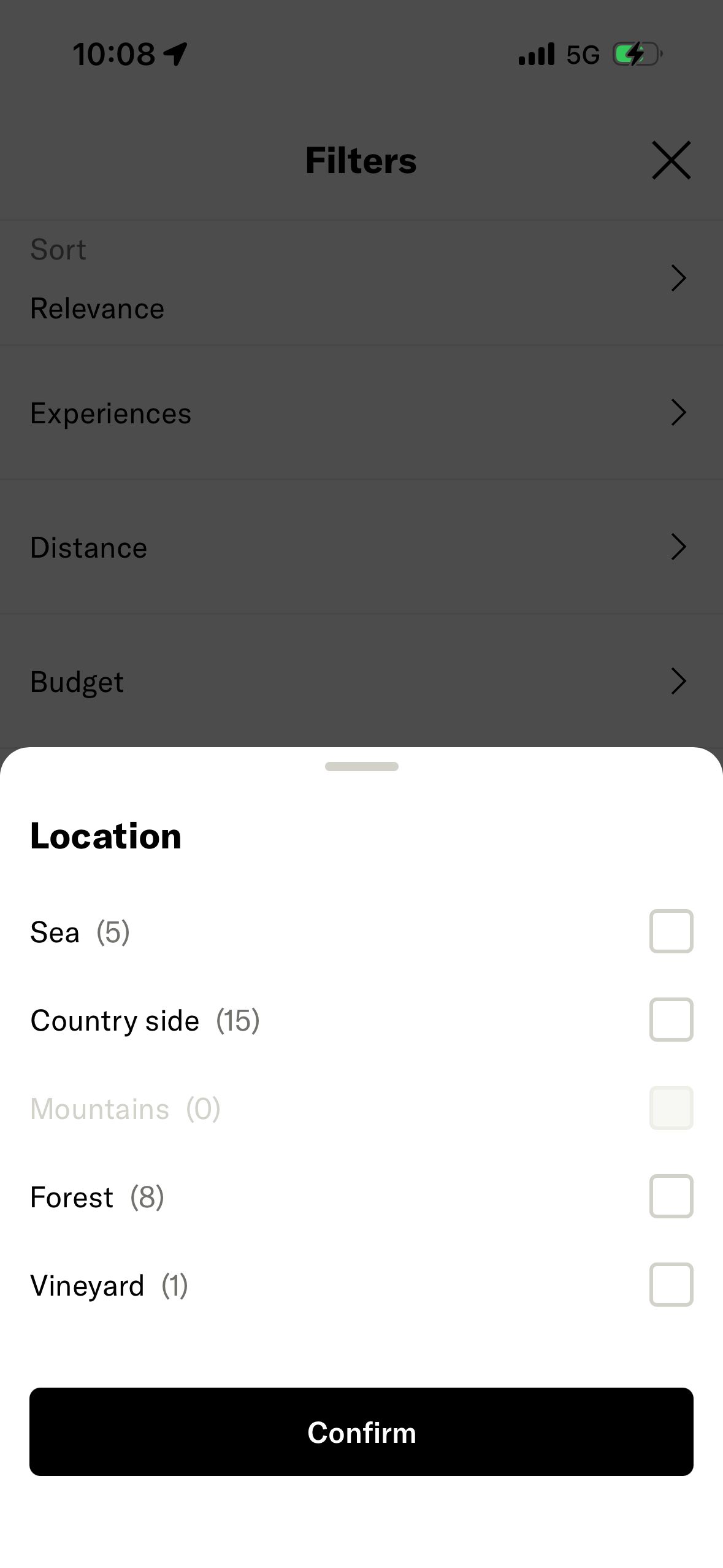Filter Screen (Staycation)