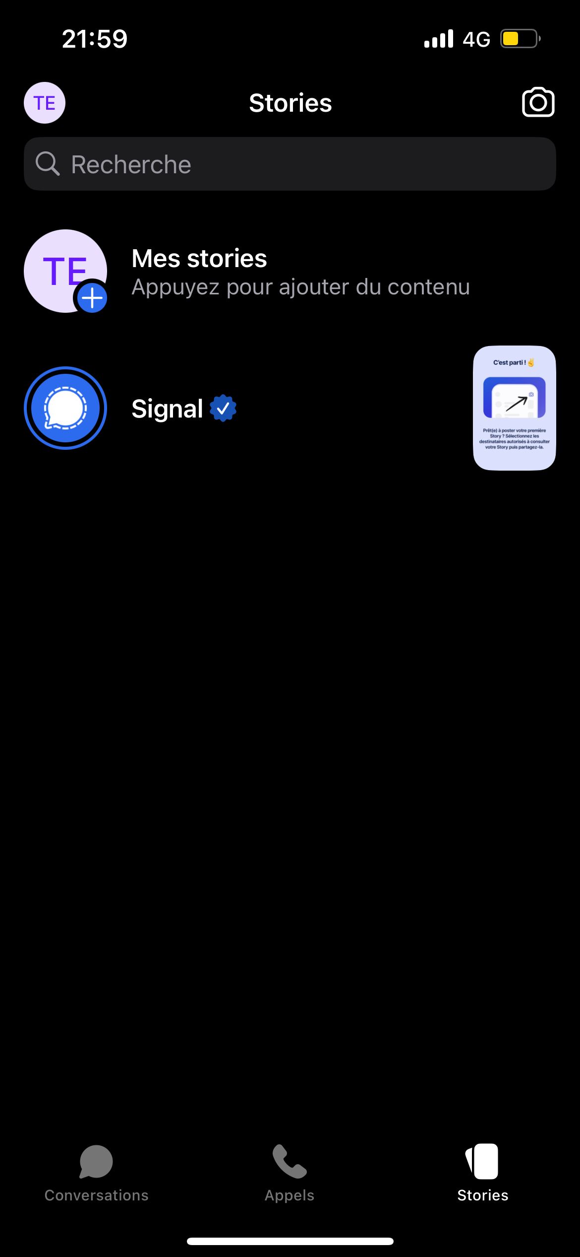 Story Feed (Signal)