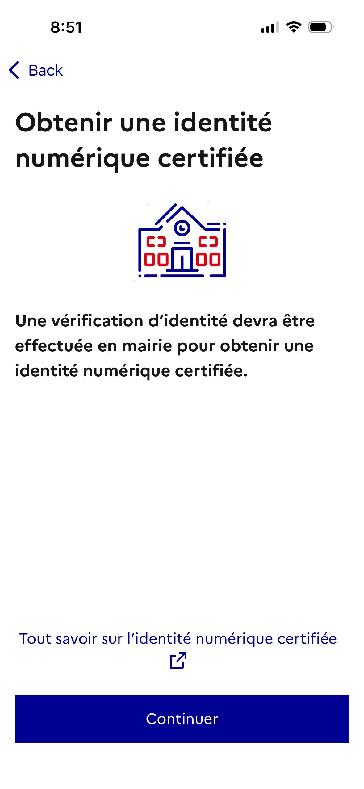 Information / Onboarding (France identité)