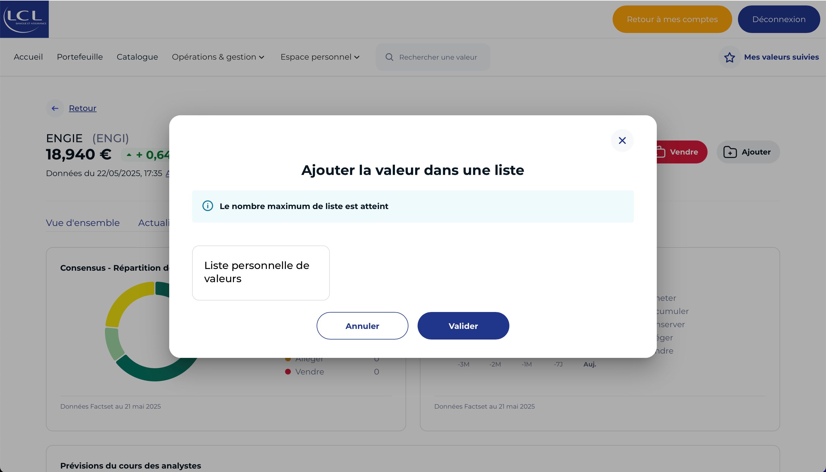 modal (LCL Bourse)
