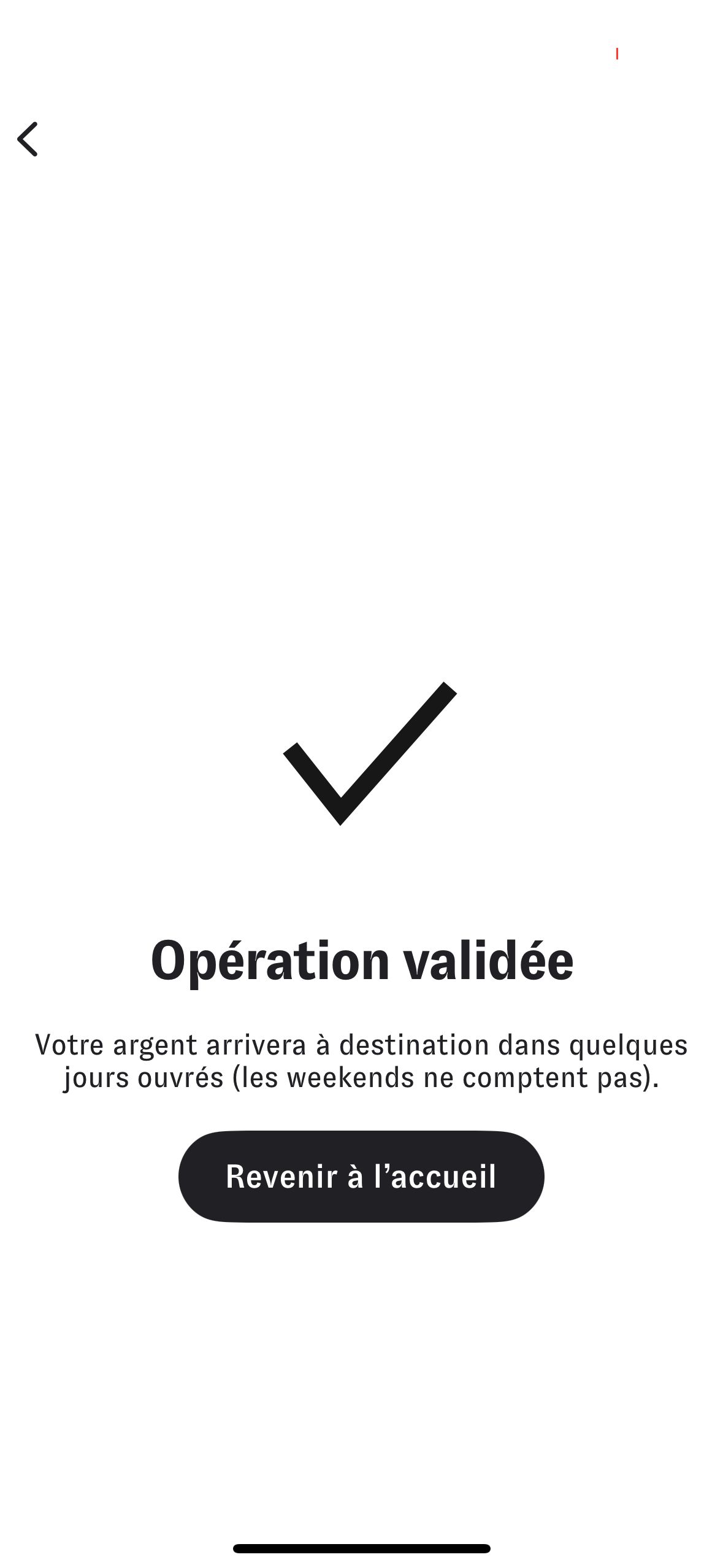 success (Opération Validée)