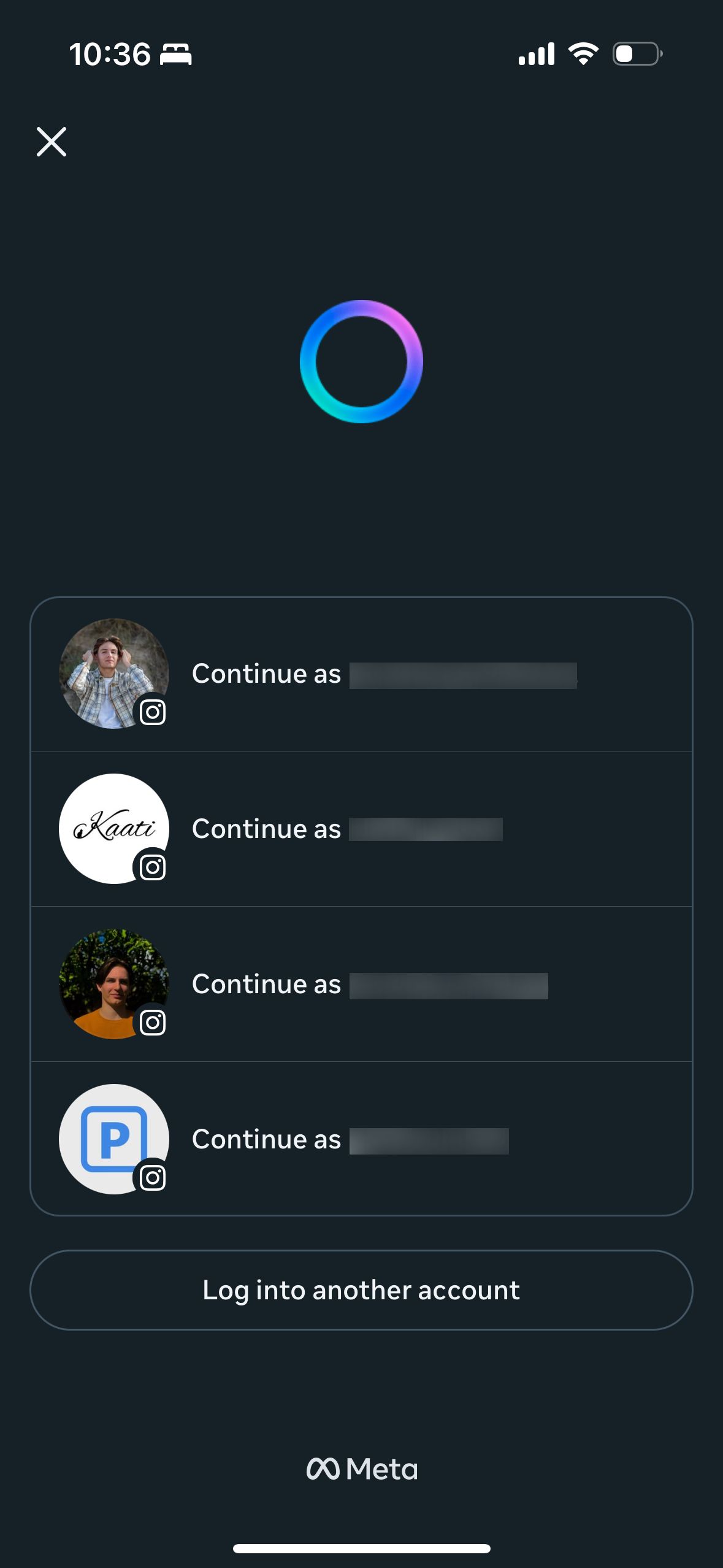 Login (Meta AI)