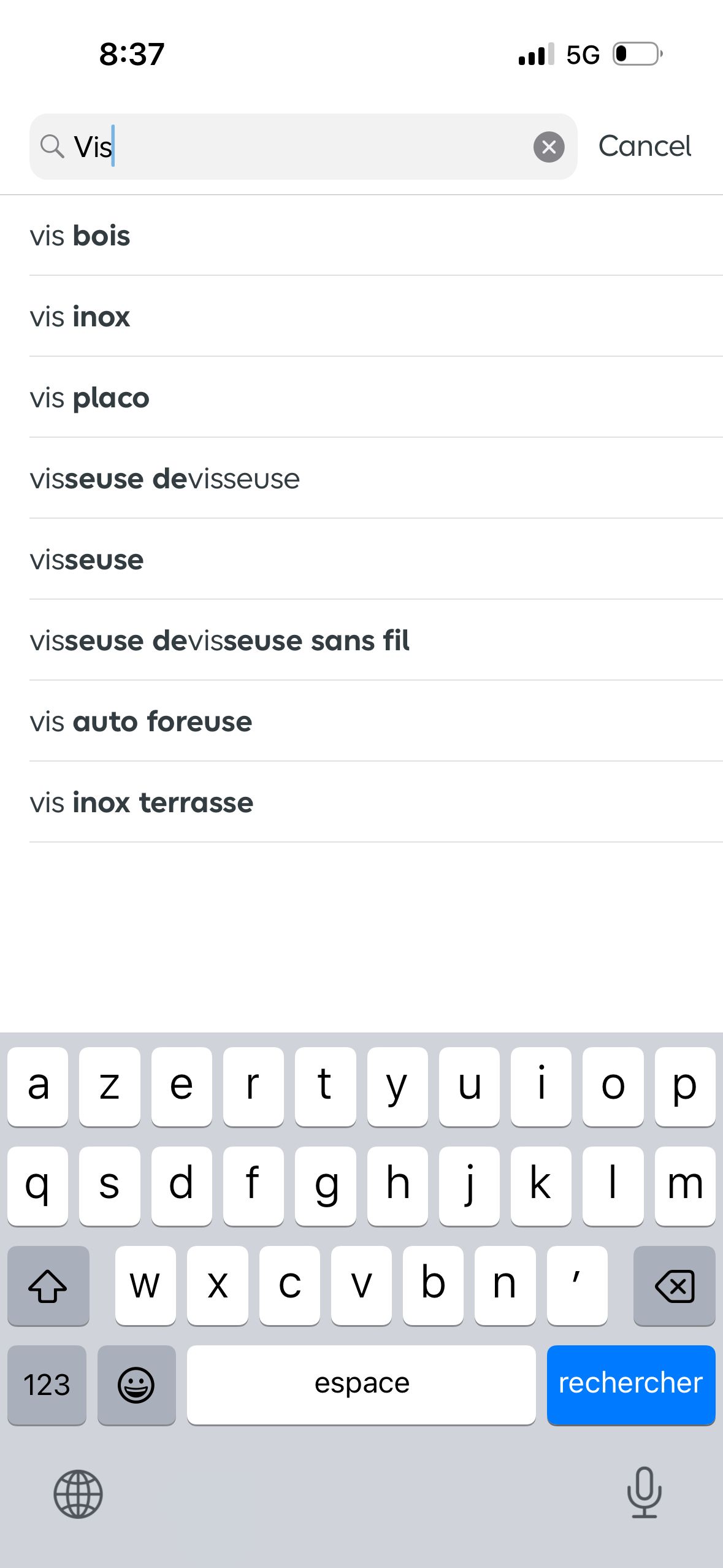 Search Results (Castorama)