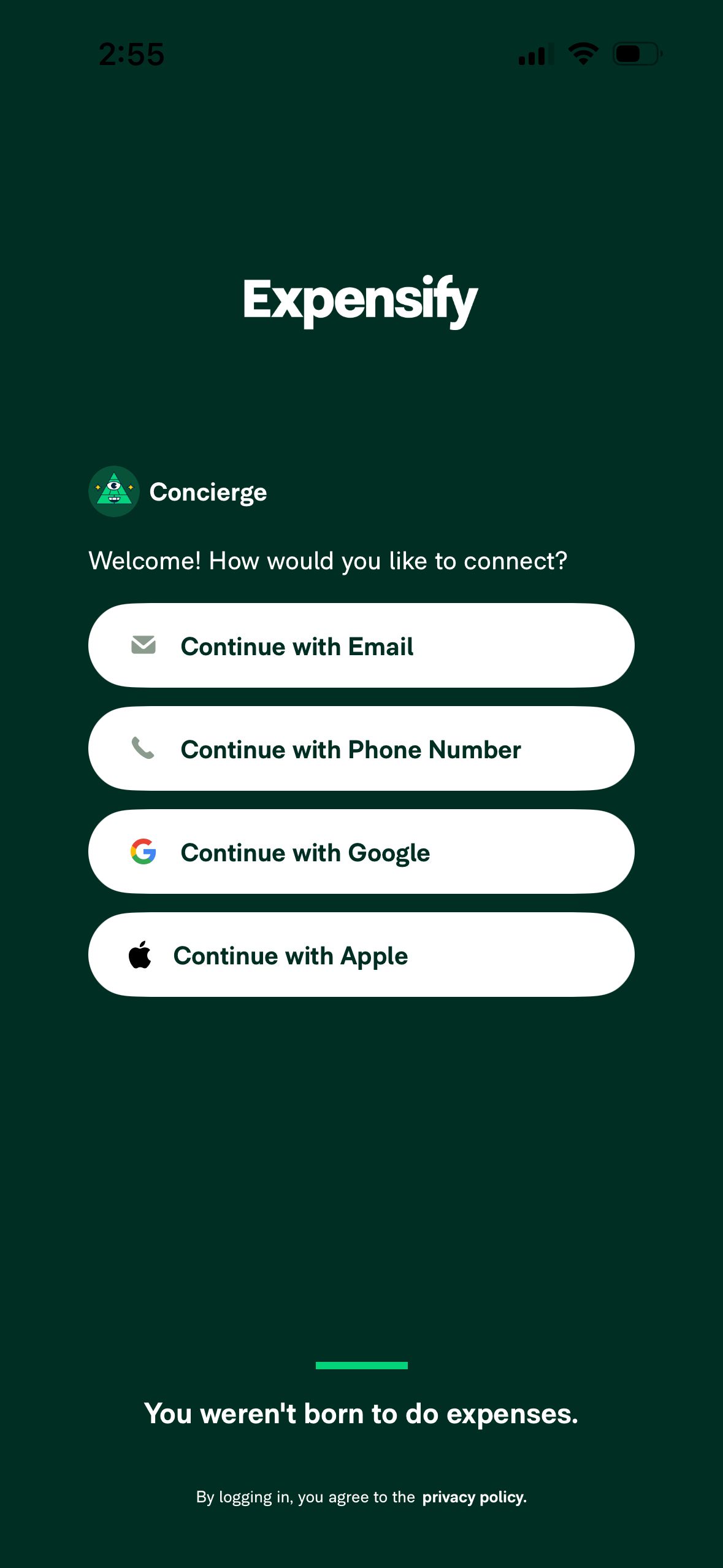 login