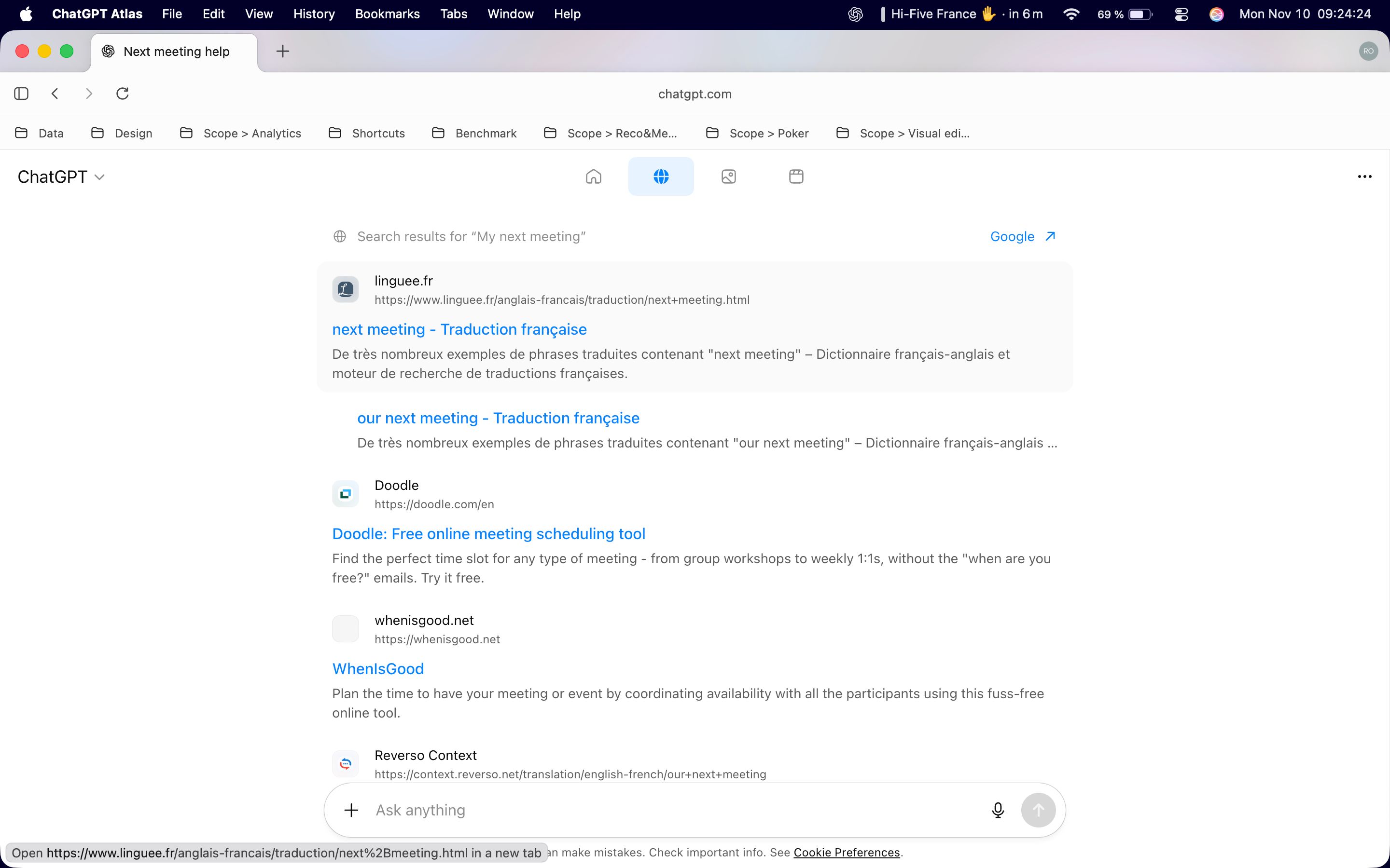 Search Results (ChatGPT Atlas)