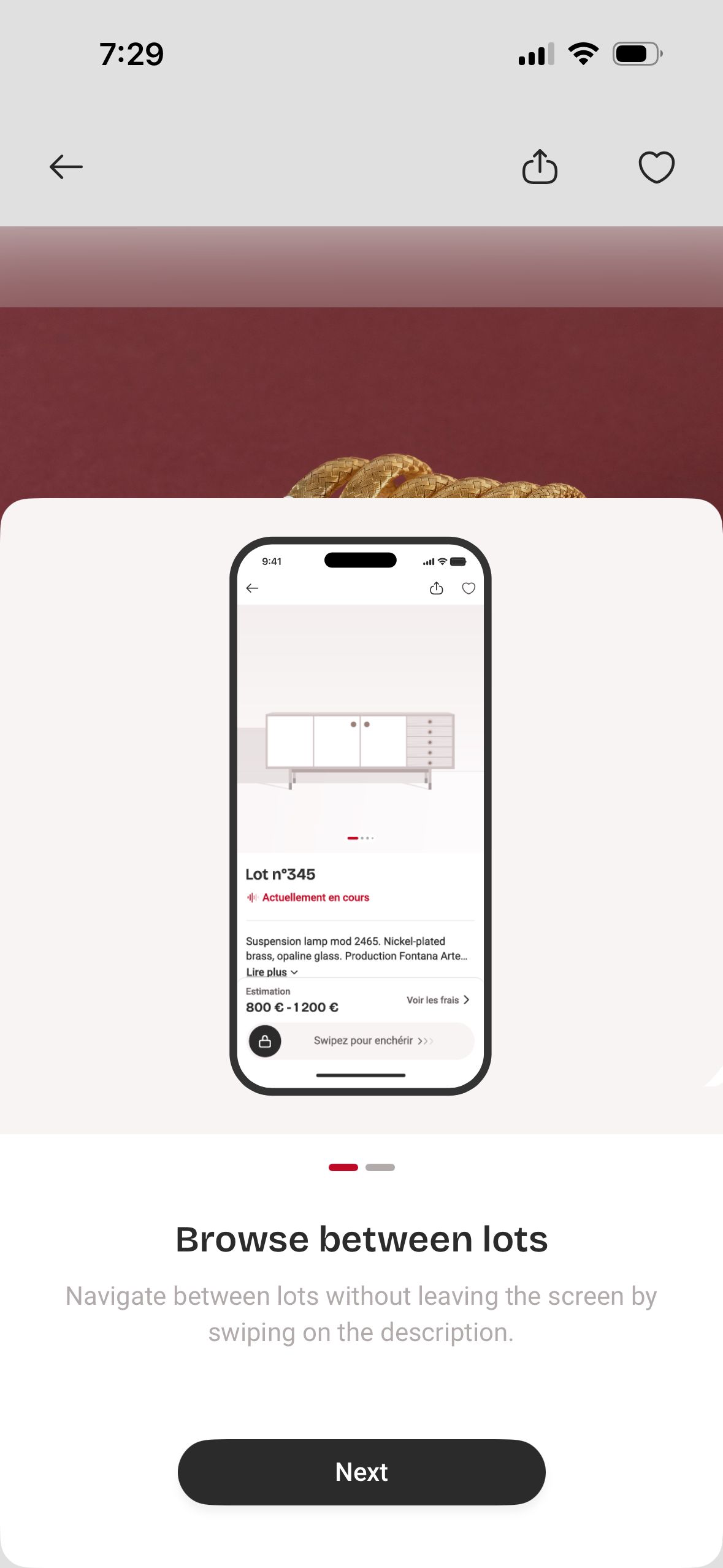 Onboarding (Interencheres)
