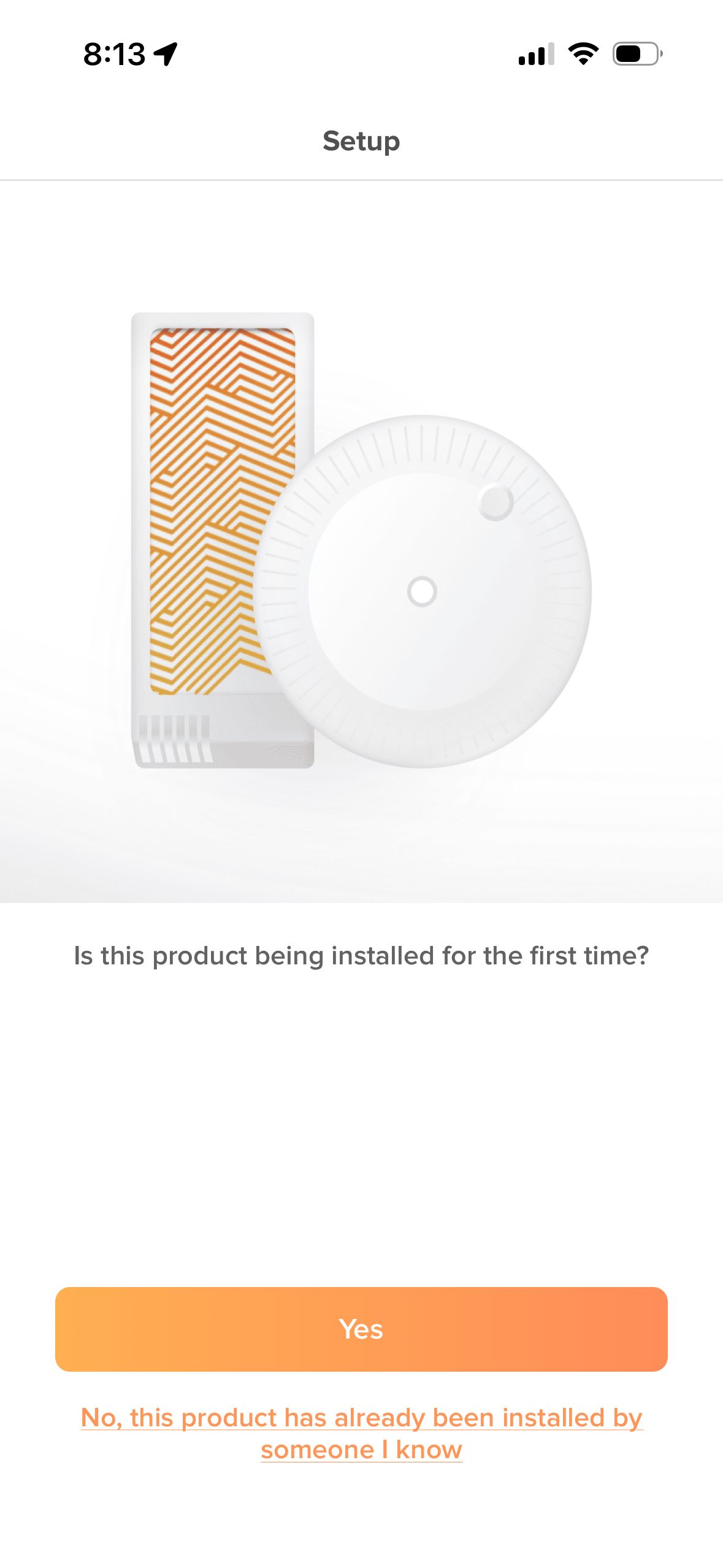 Setup/Onboarding (Intuis Connect Netatmo)