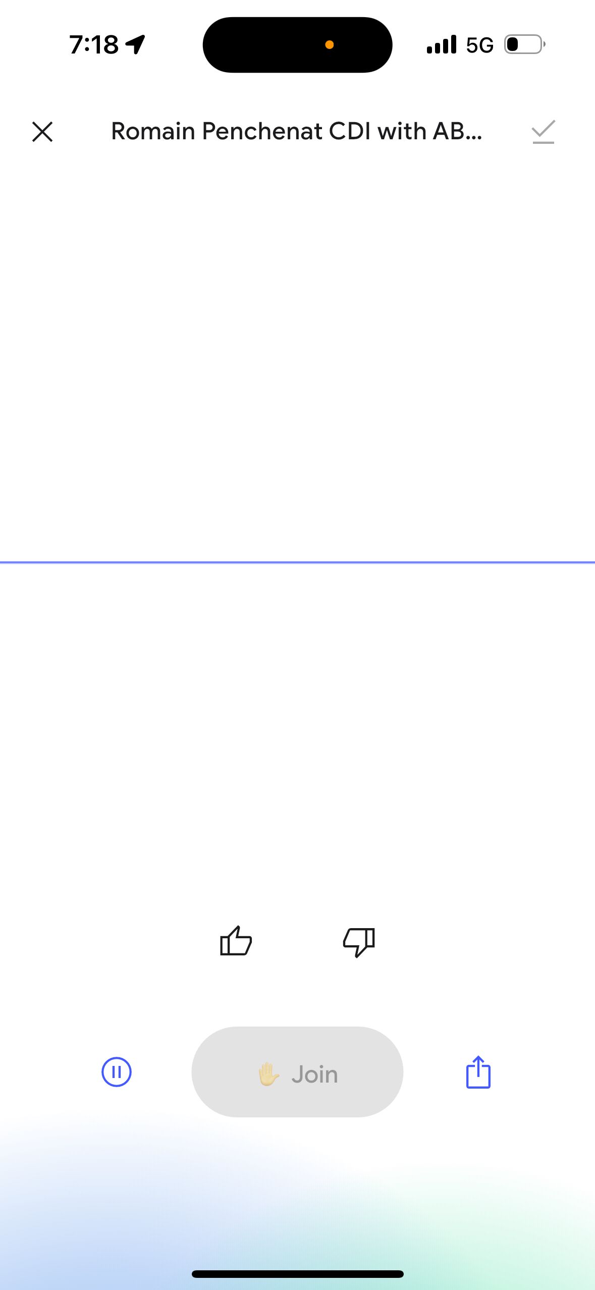 Meeting Screen (NotebookLM)