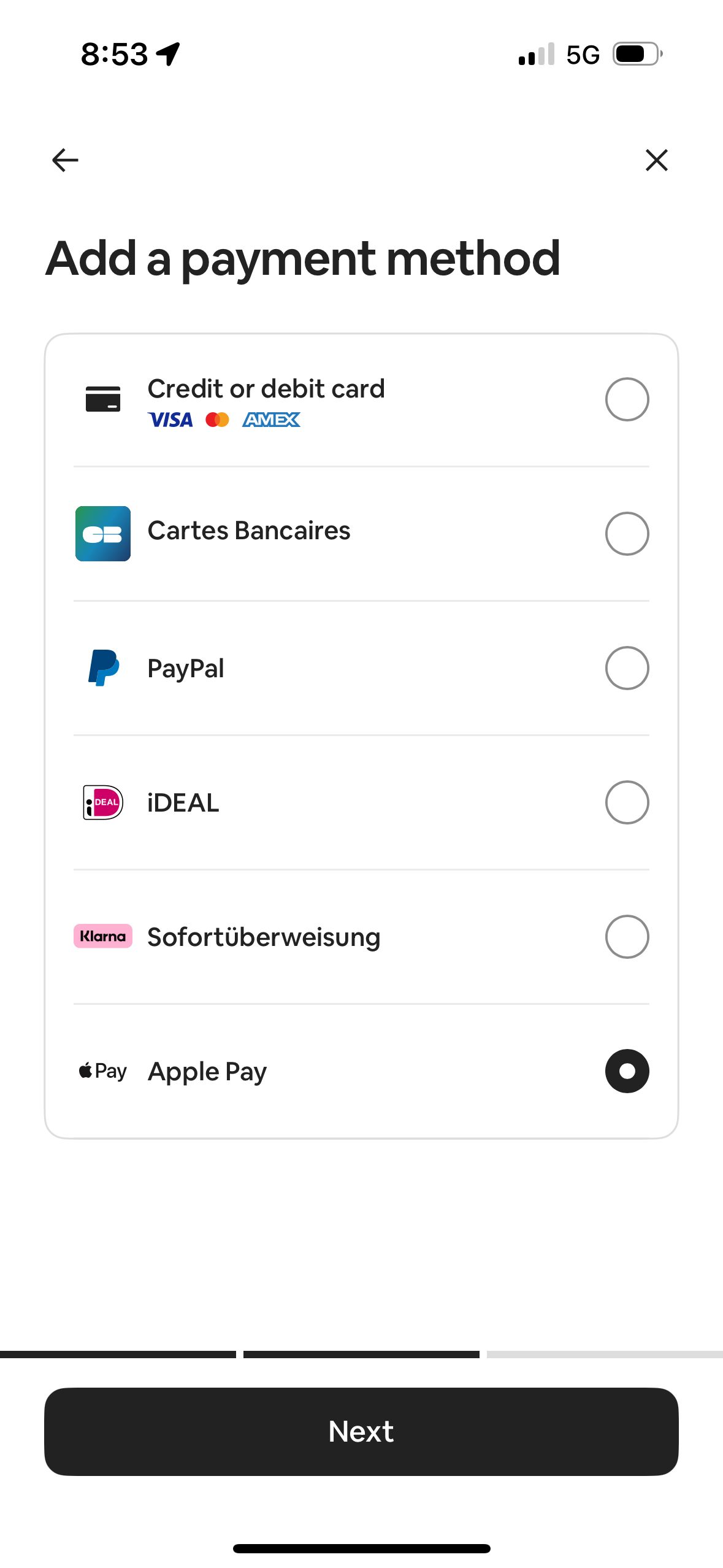 Payment (Airbnb)