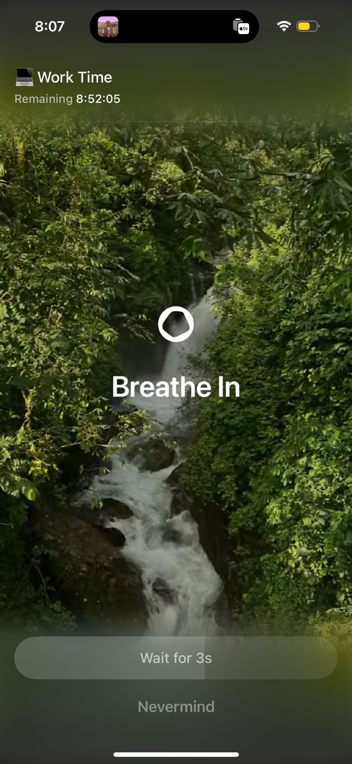 meditation (Breathe App)