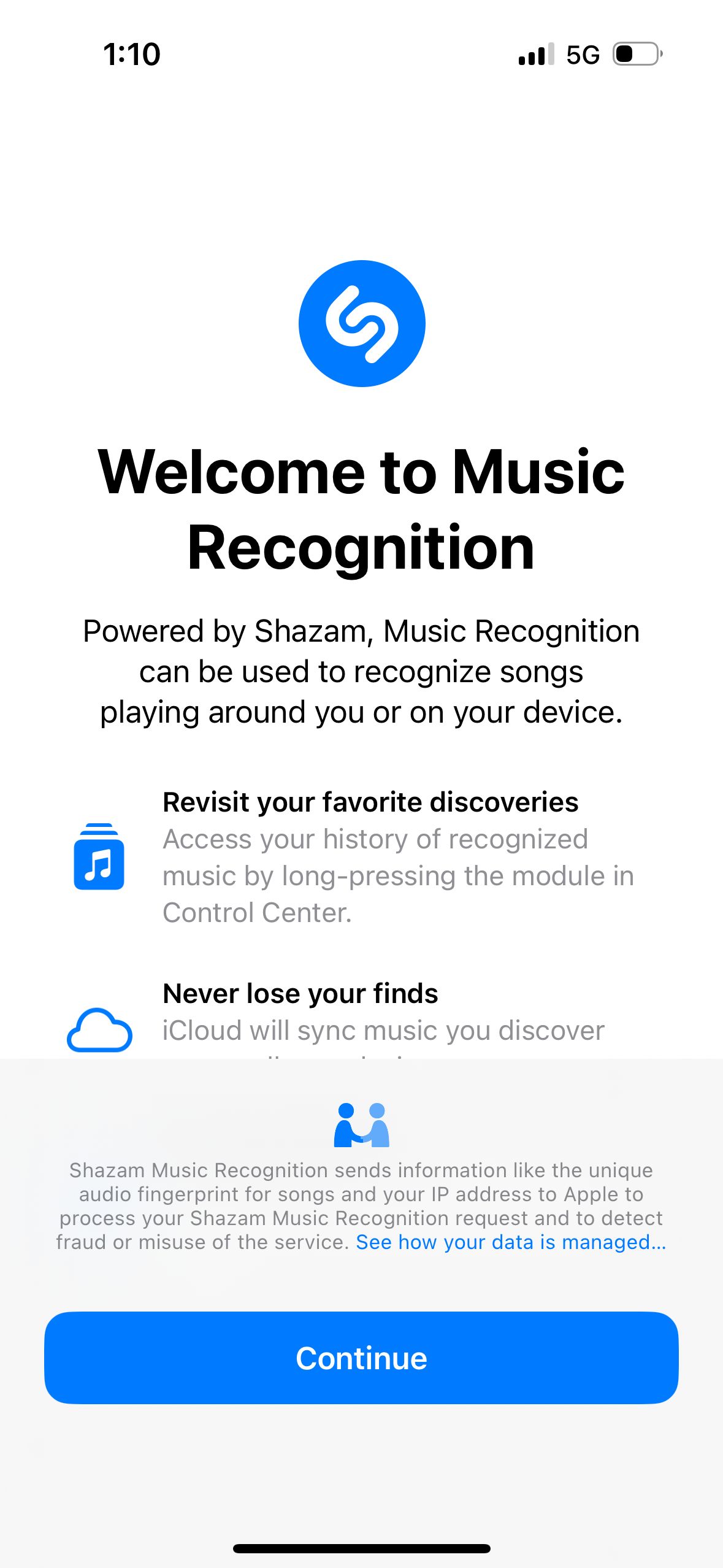 welcome (Music Recognition)