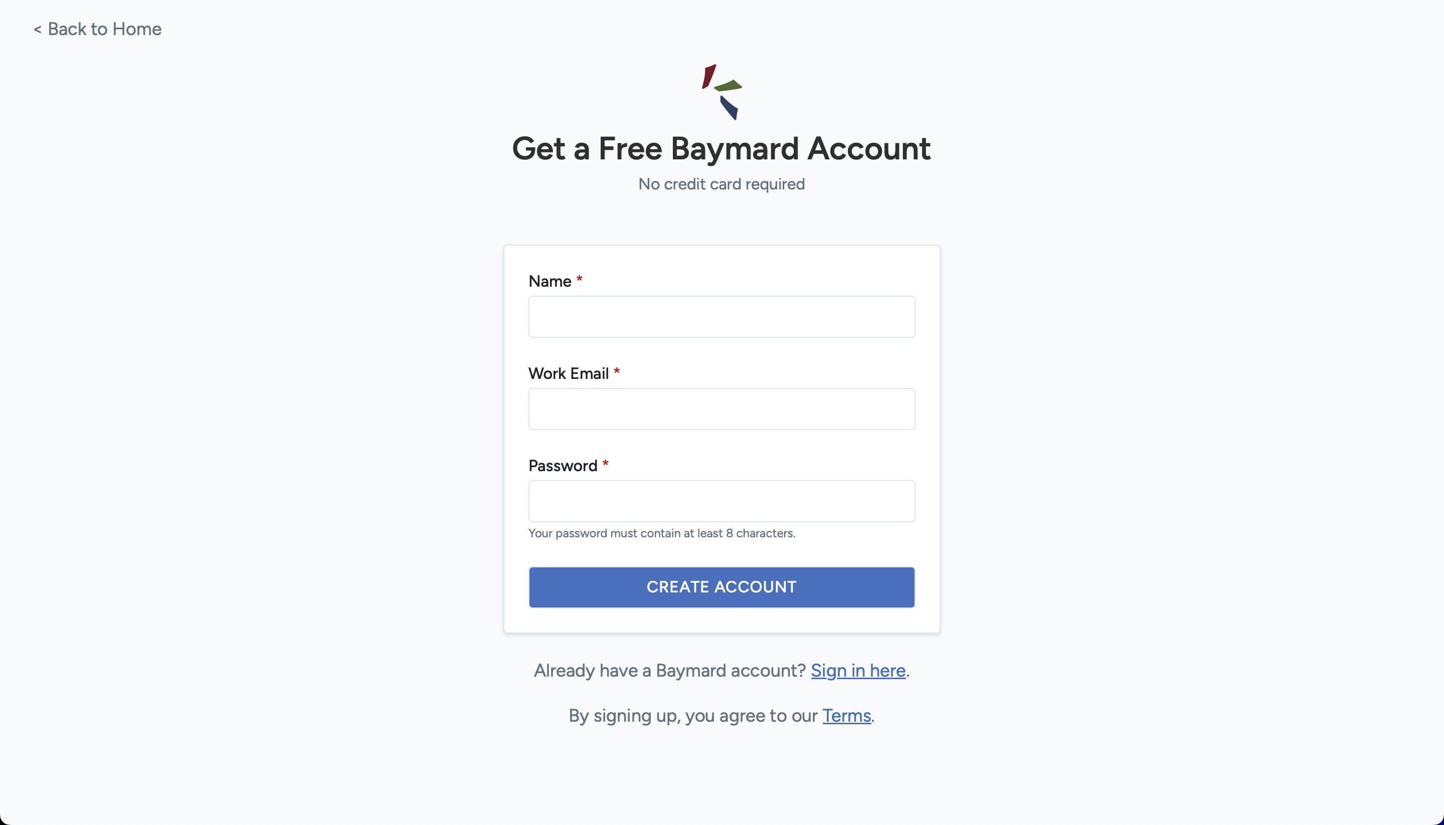 signup (Baymard)