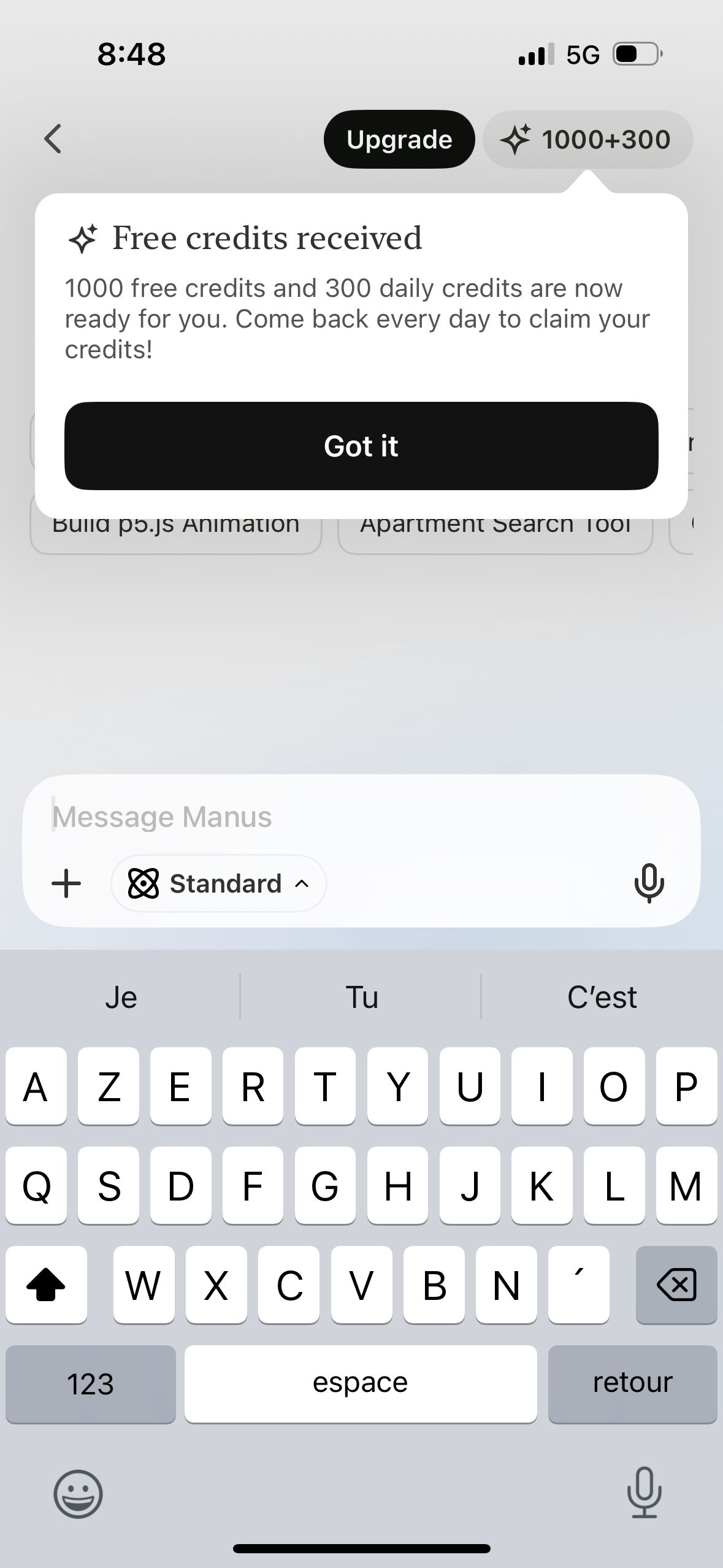 modal (Manus)