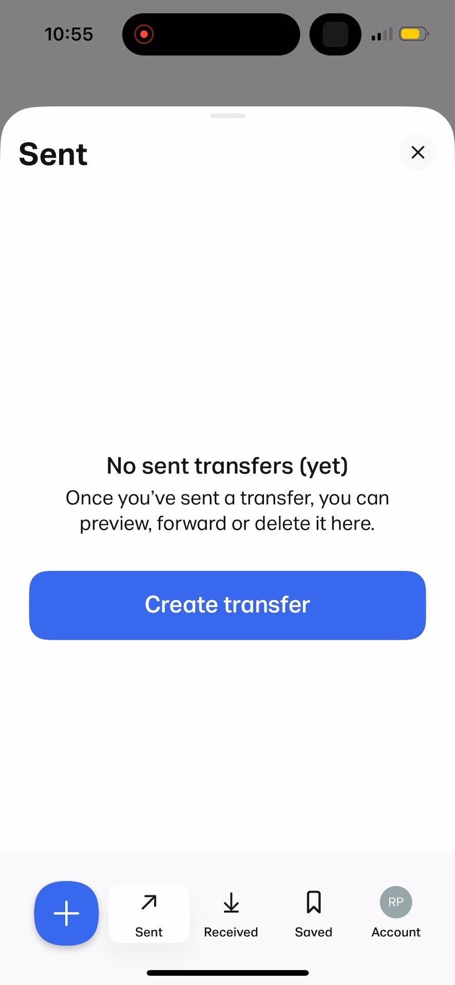 activity (Transfer App)