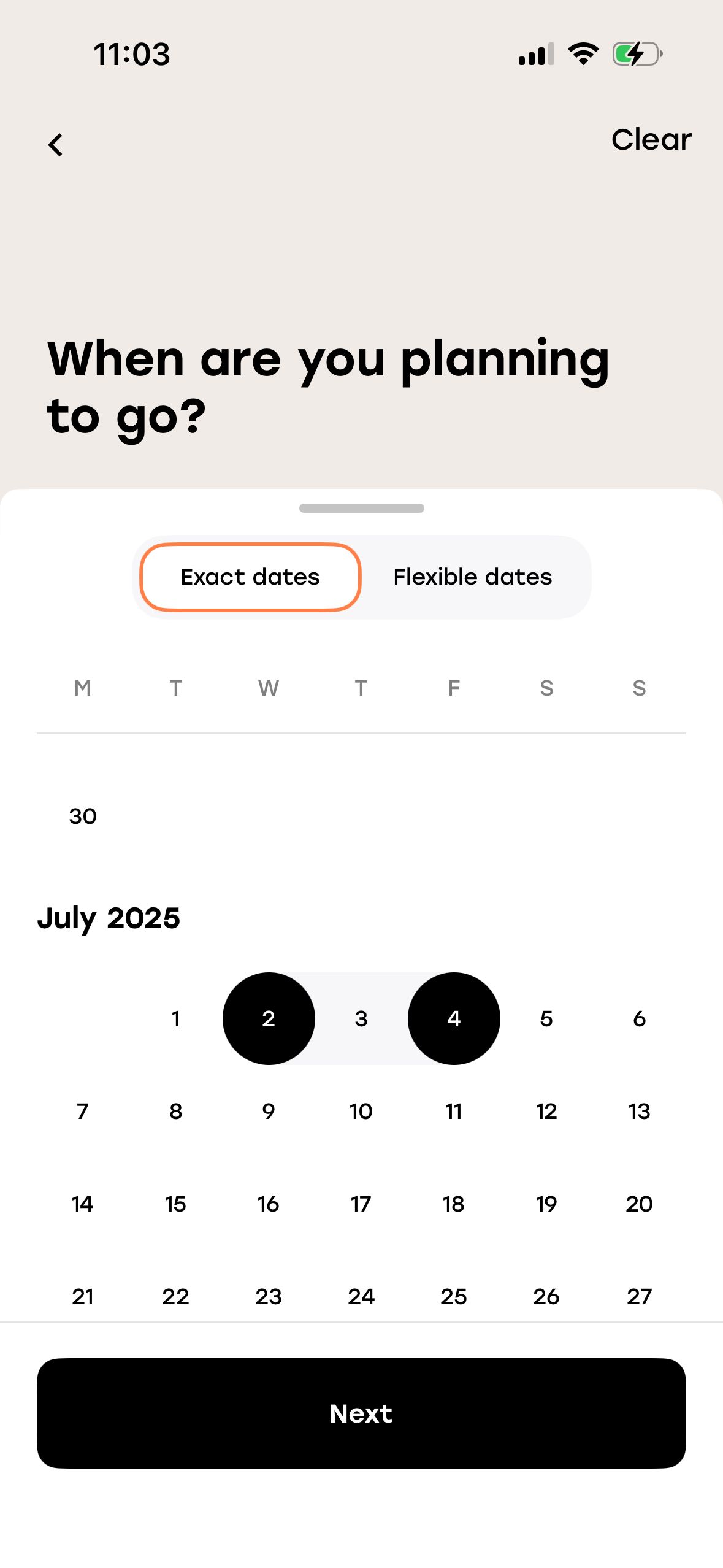 Calendar (Plan & Go)