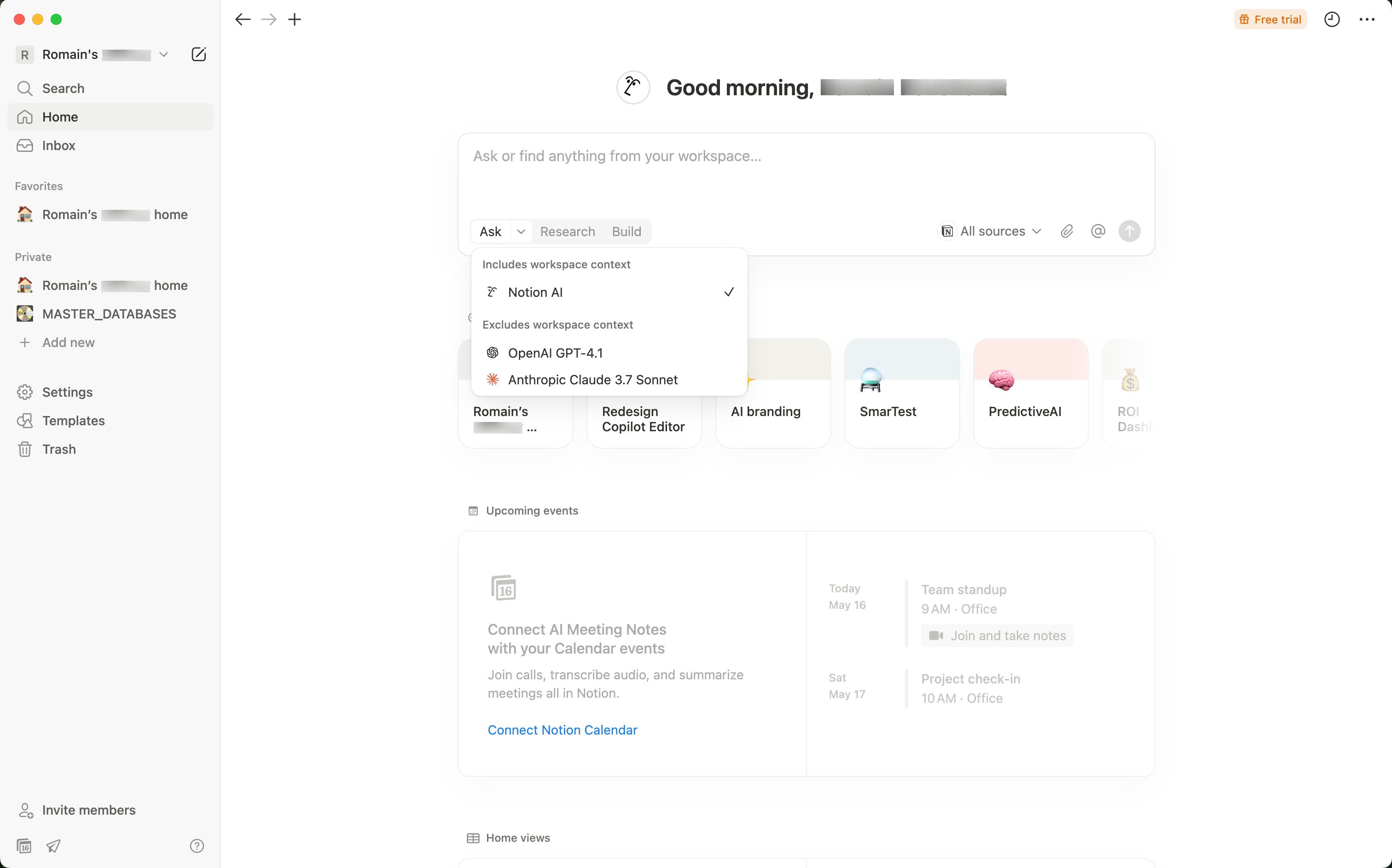 Dashboard (Notion)