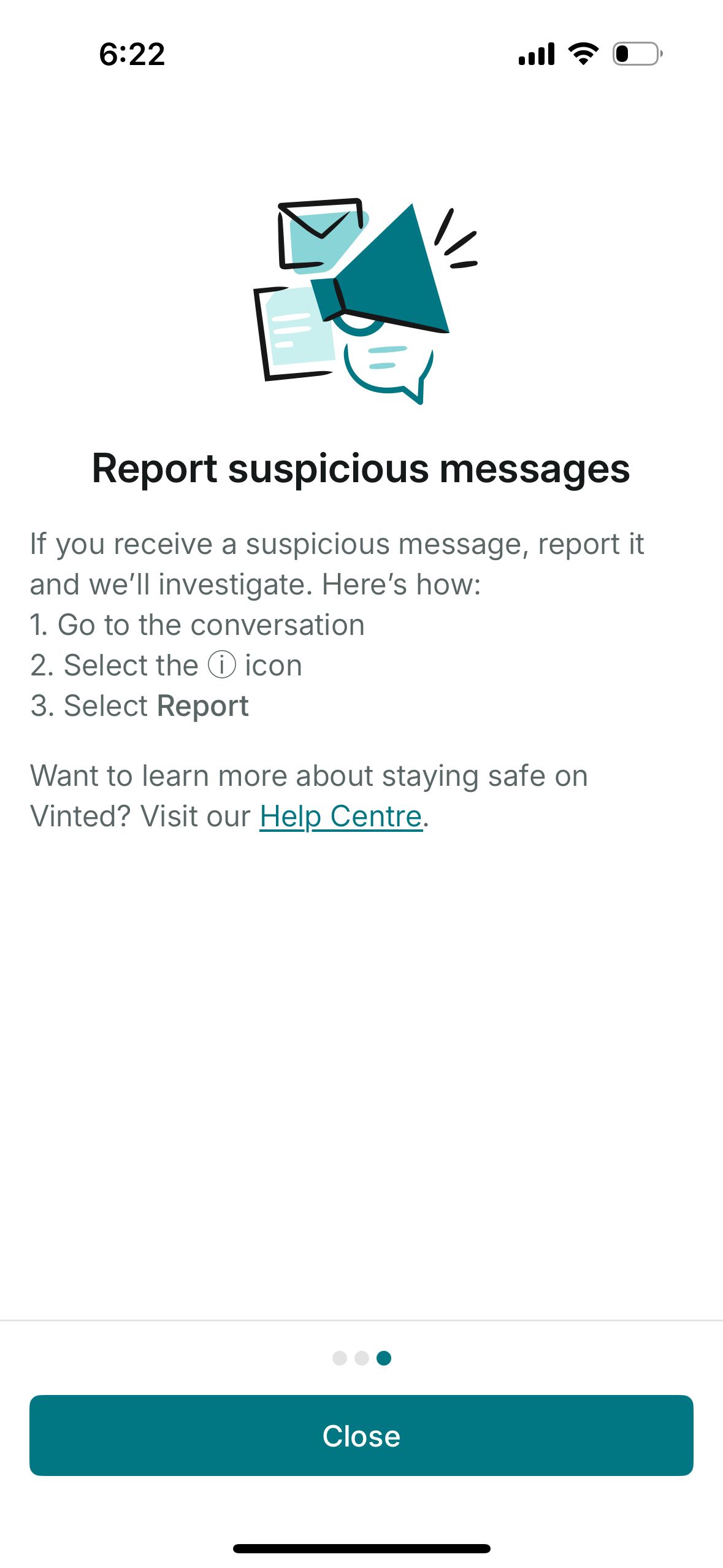 information (Vinted)