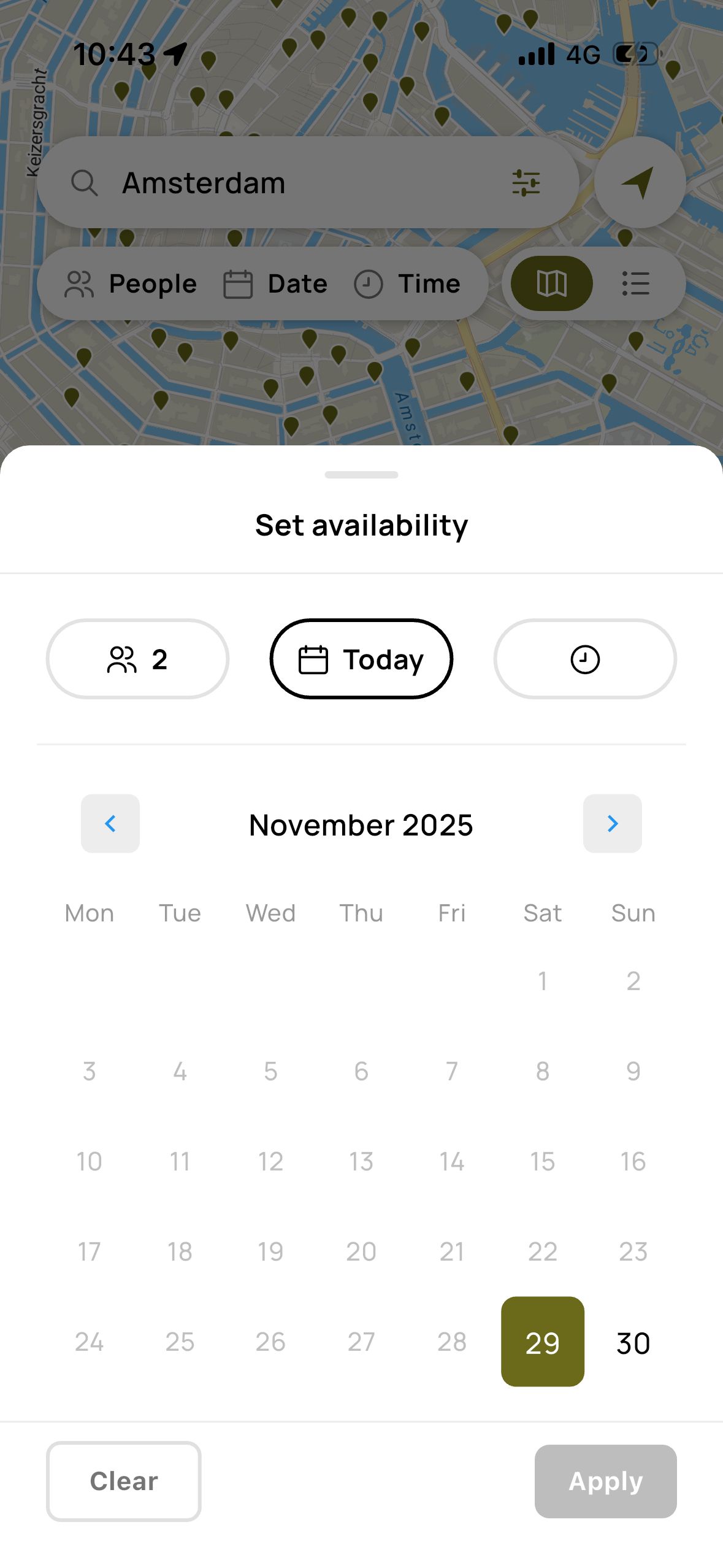 Date Picker (Zenchef)