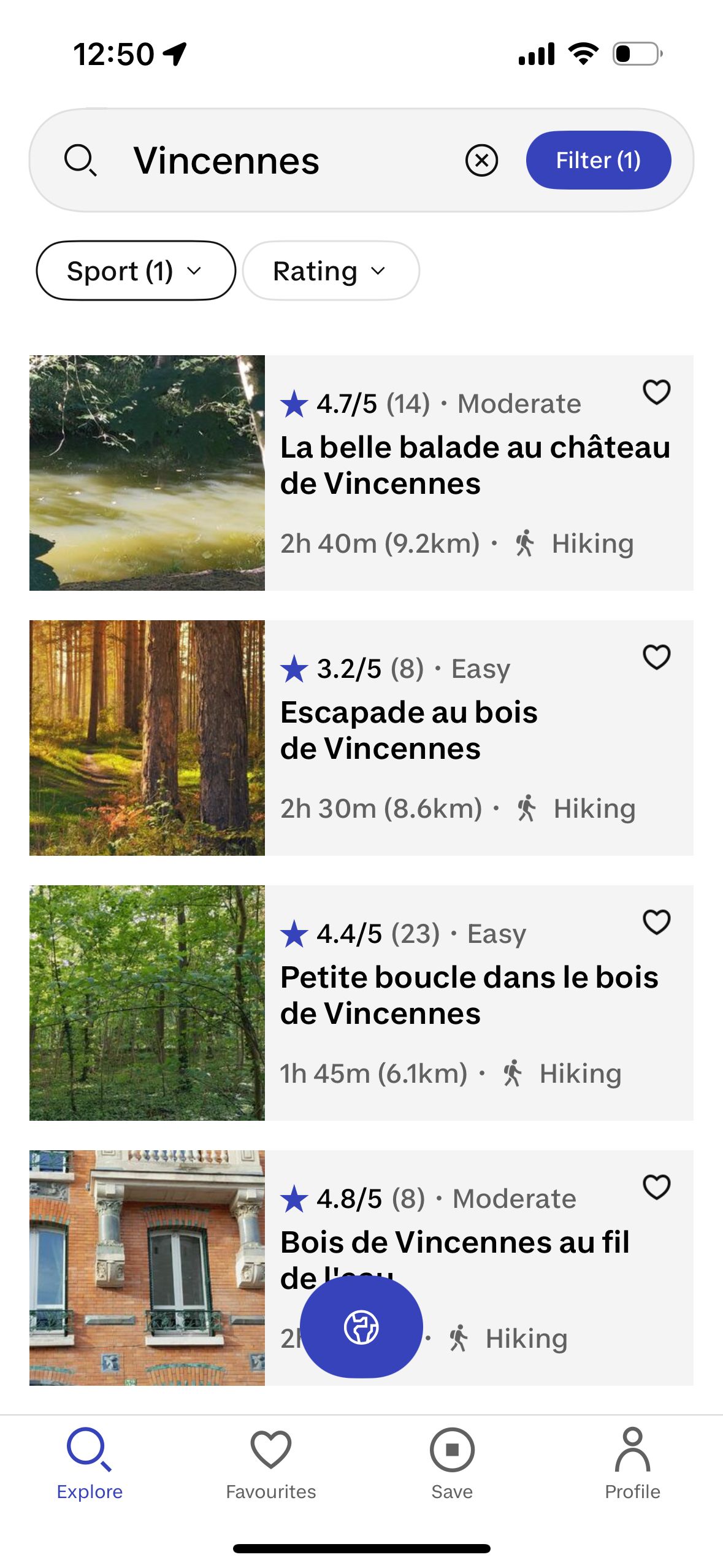 list (Decathlon Outdoor)