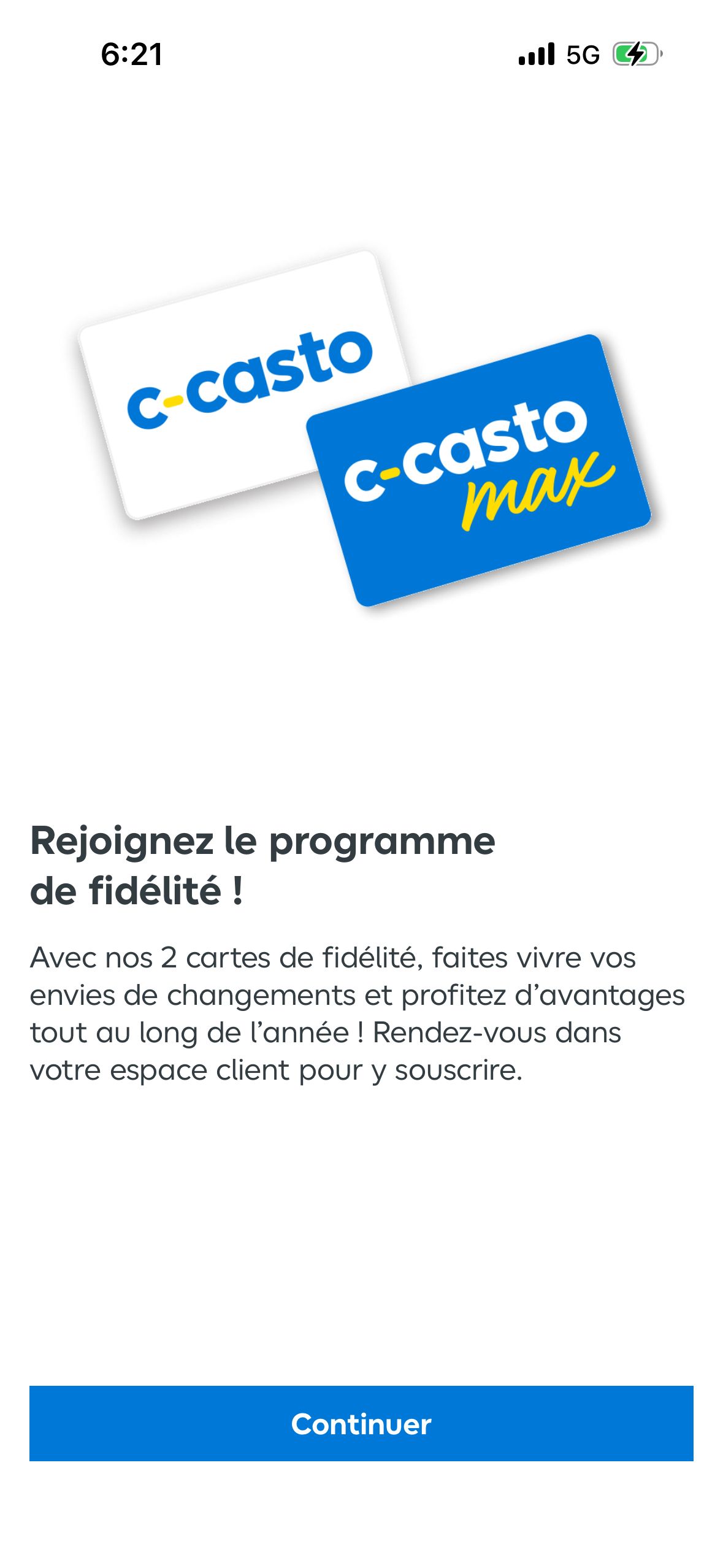 onboarding (Castorama)