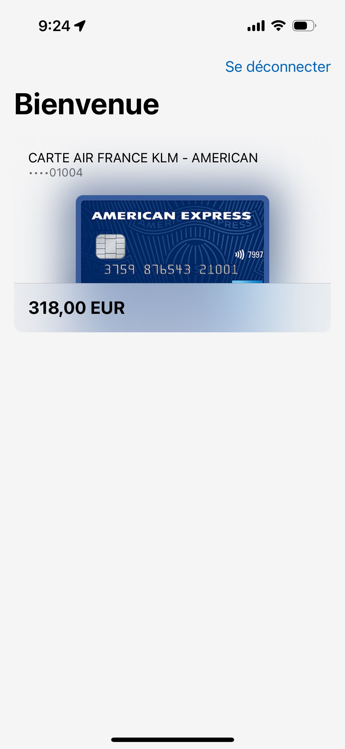 home (AmEx)