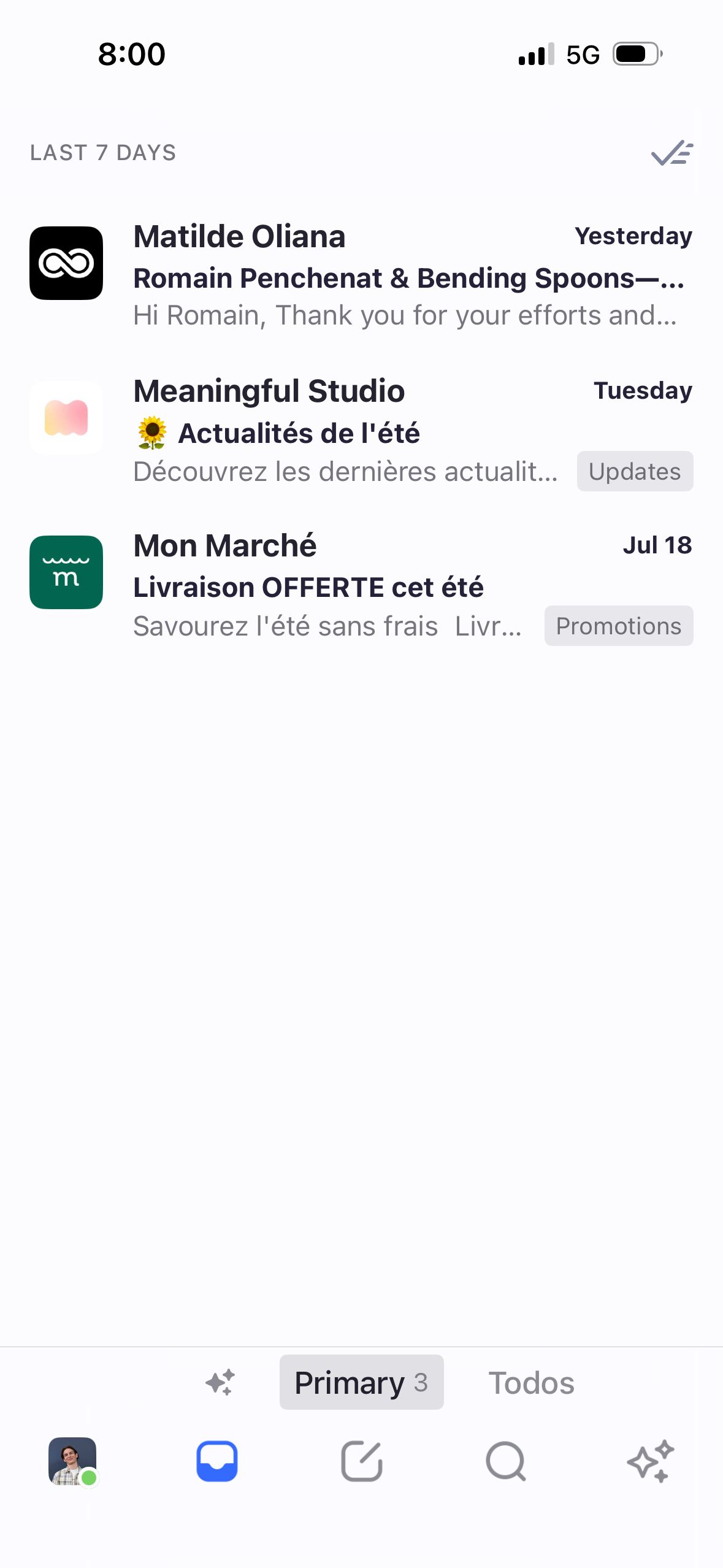 Email Inbox (Shortwave)