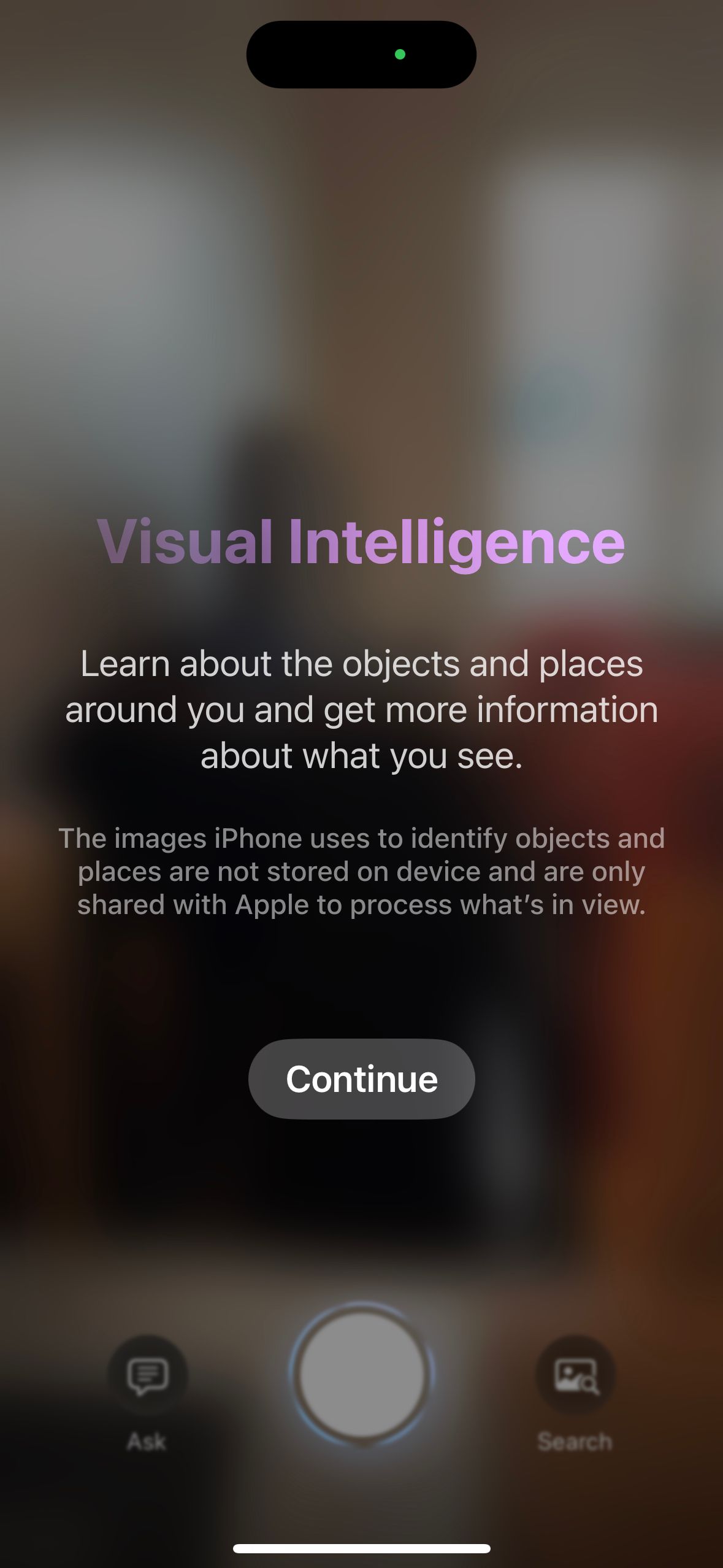 welcome (Visual Intelligence)