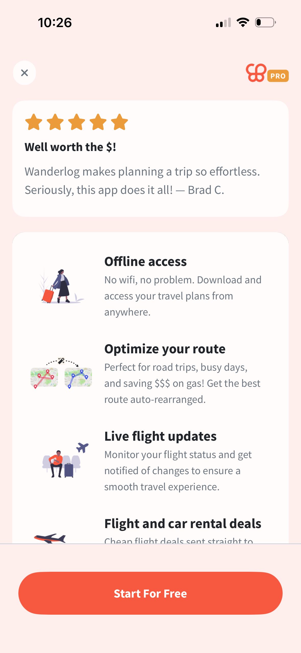 marketing (Wanderlog)