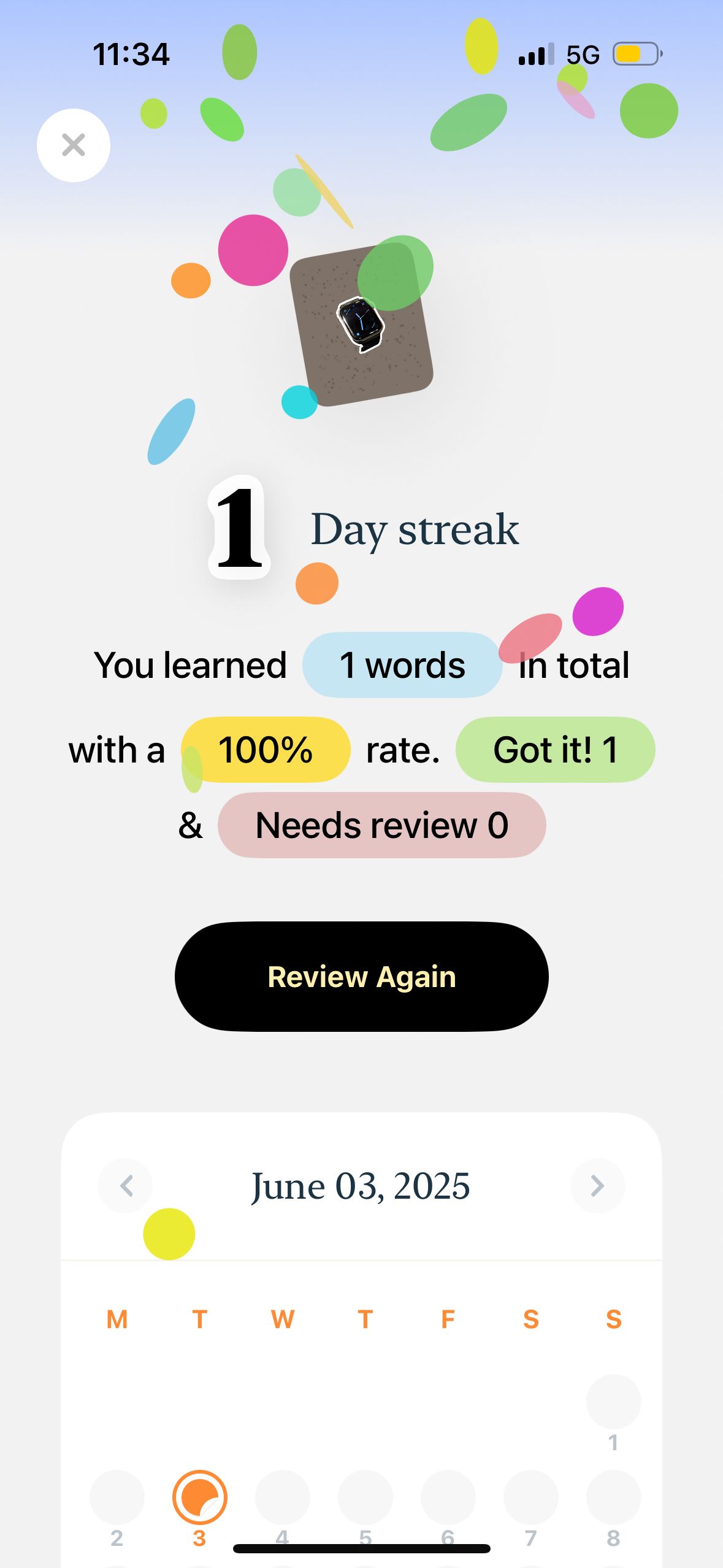 Progress/Achievement (CapWords)