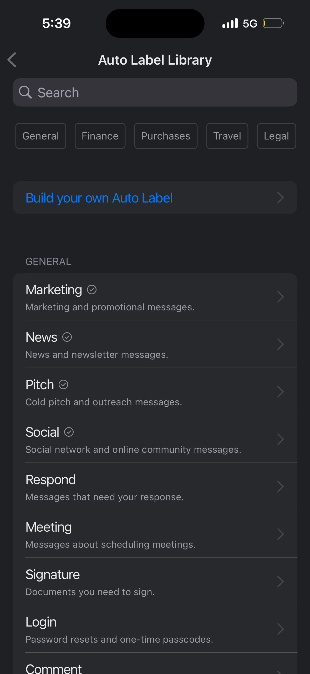 Settings (Superhuman)