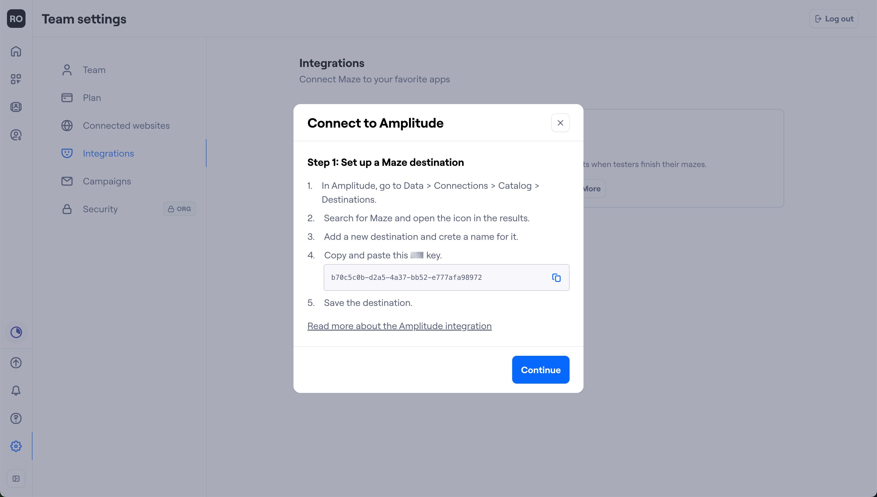 Modal (Maze)