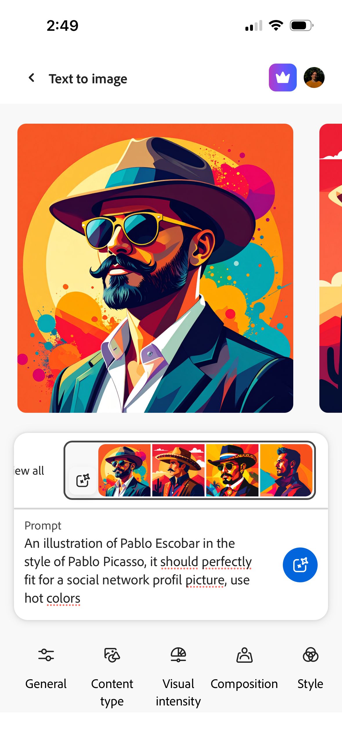 Image Generation (Adobe Firefly)