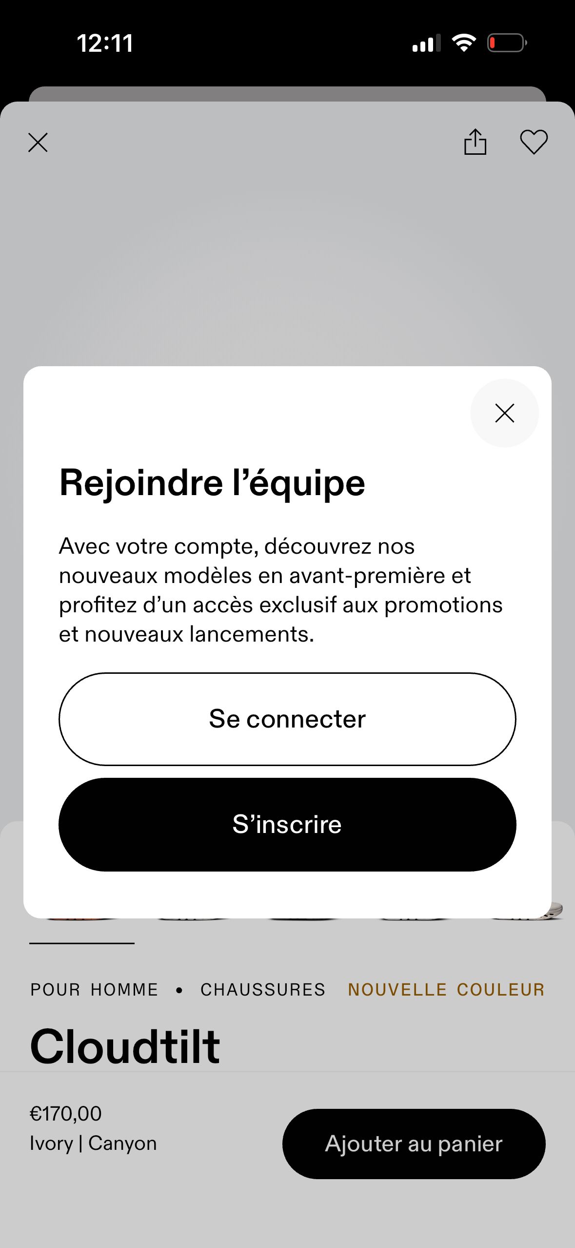 modal (On)