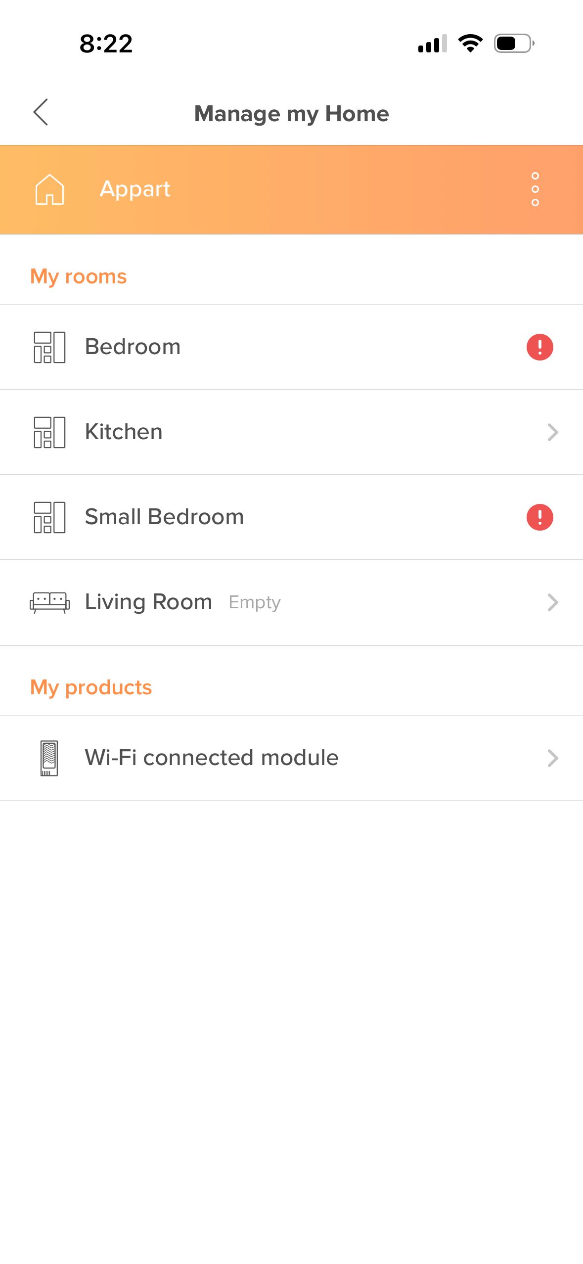 settings (Intuis Connect Netatmo)