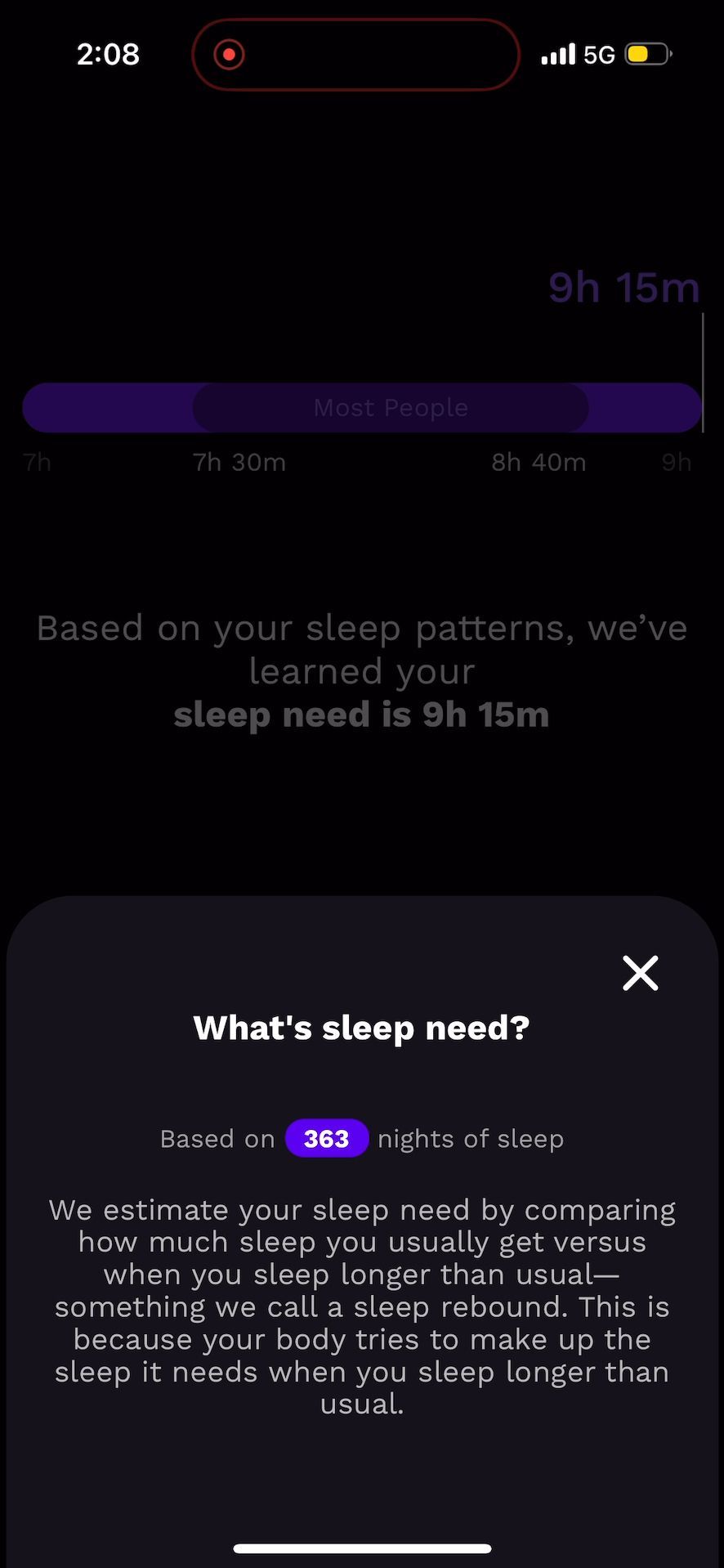 home (Sleep Tracker)