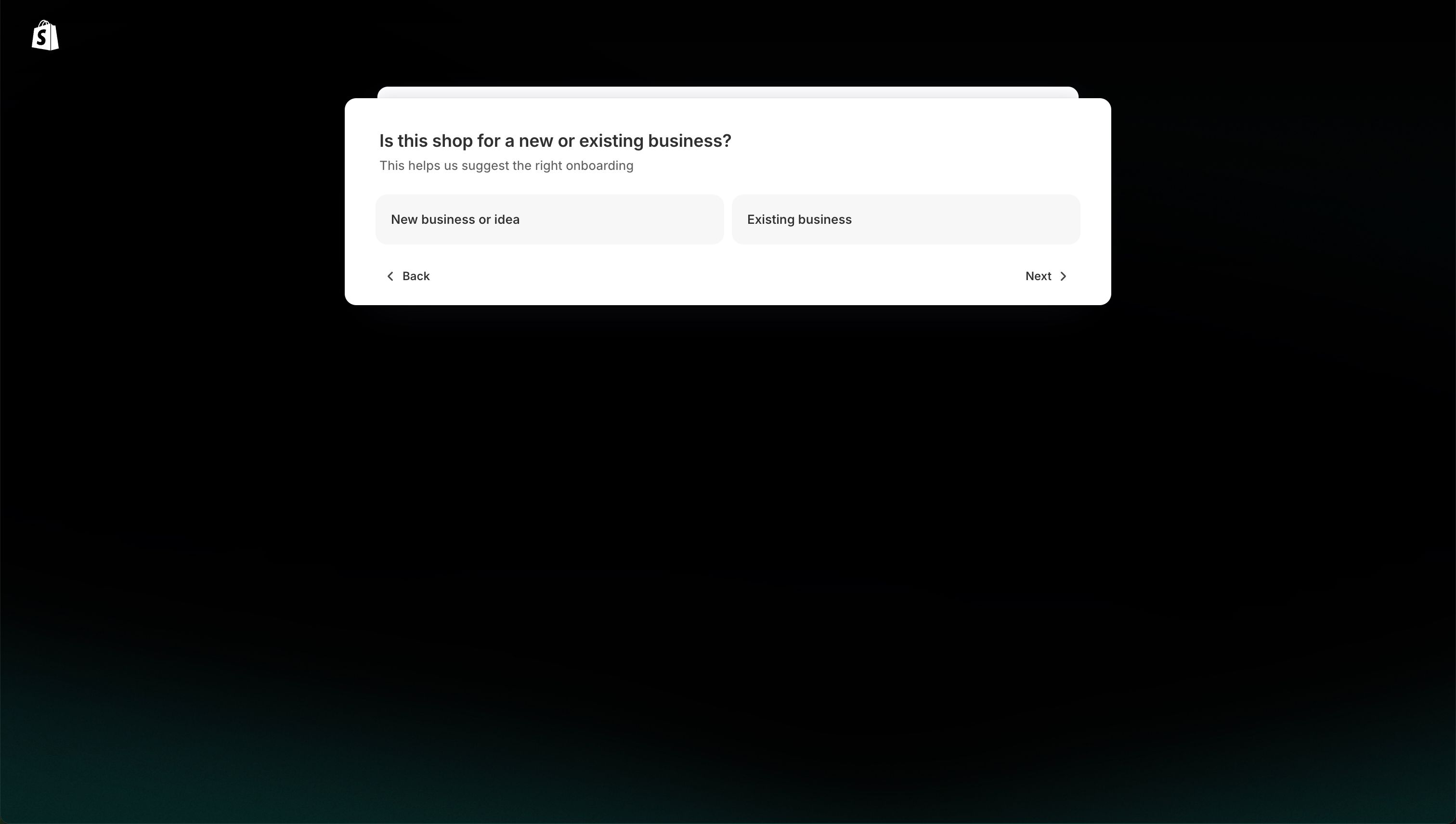 Onboarding (Shopify)