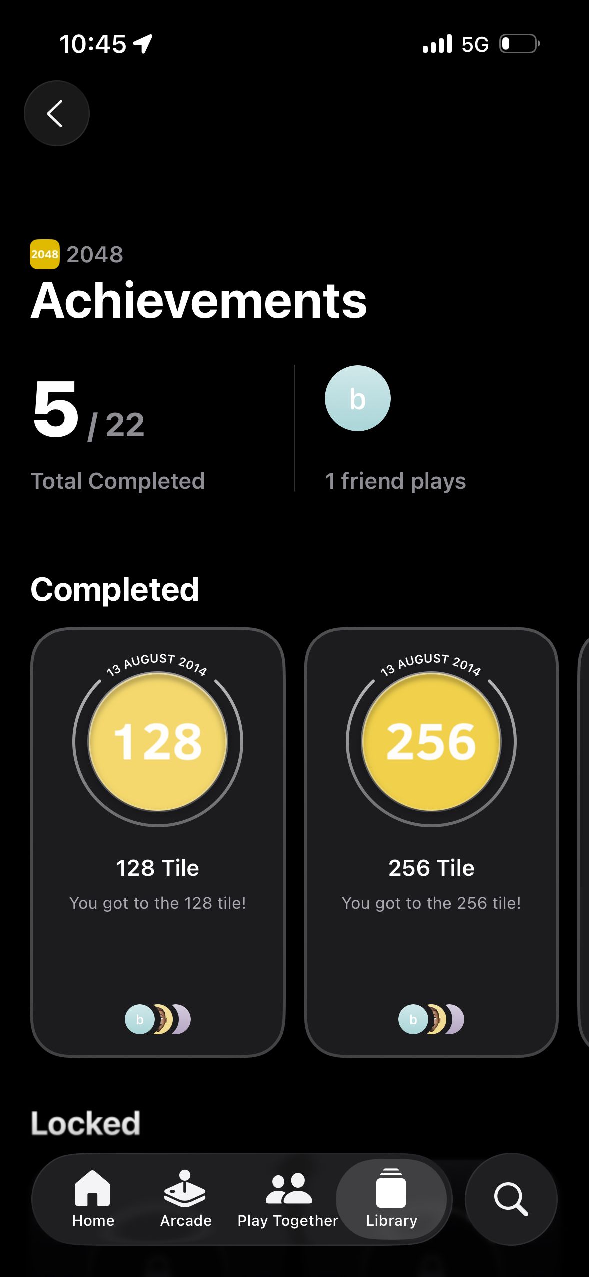Achievement/Reward
