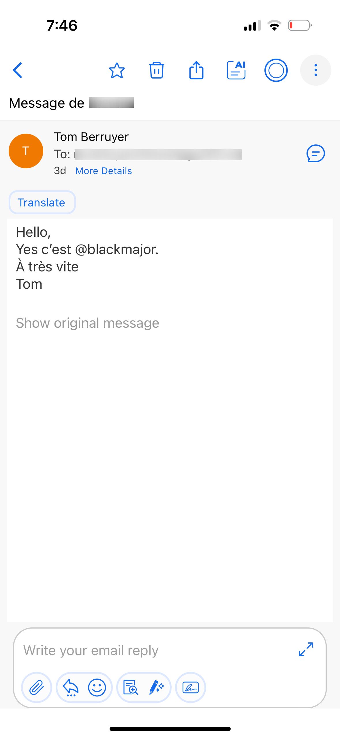 email (BlueMail)