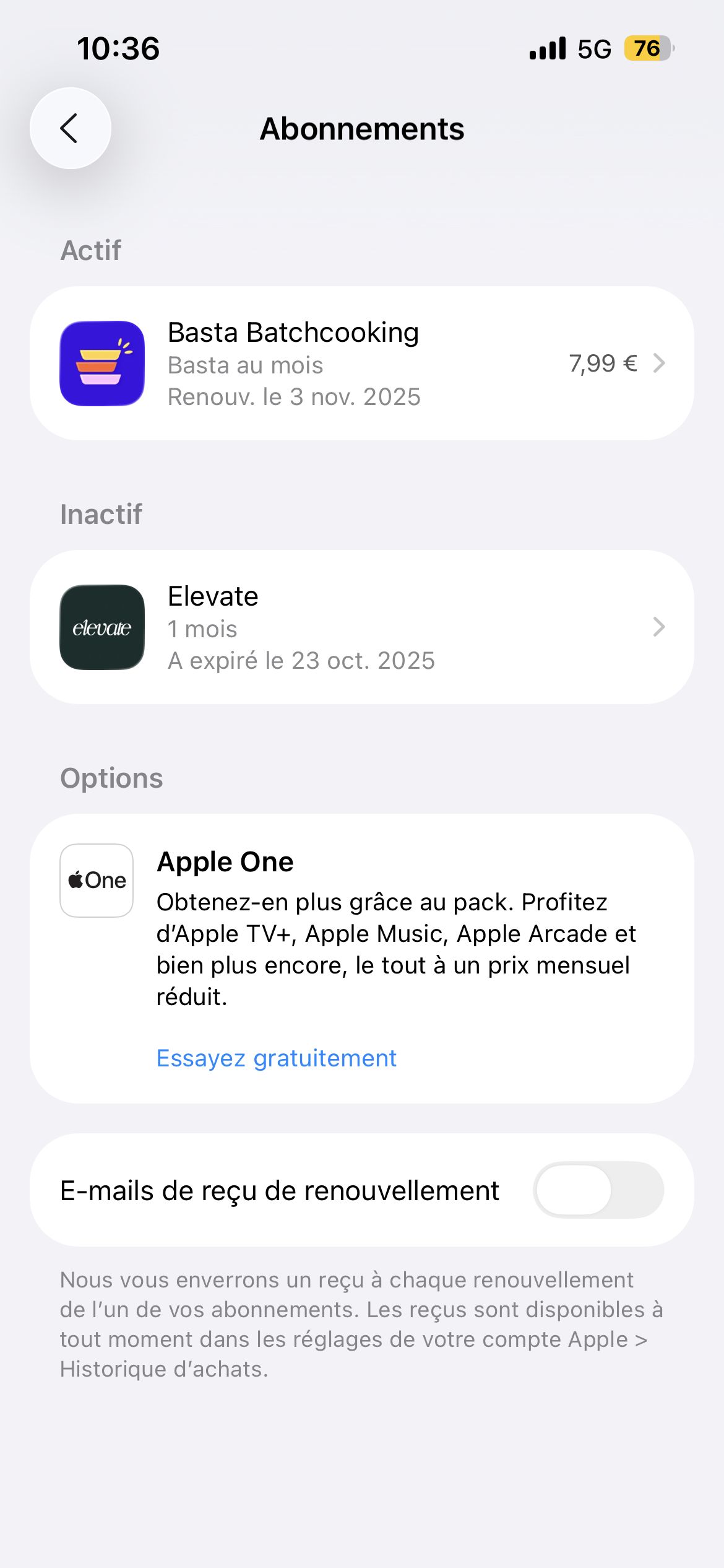 subscription management (Unknown)