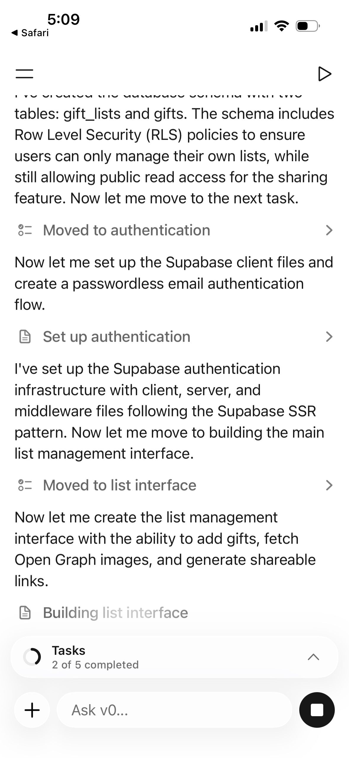 Task Management (v0)