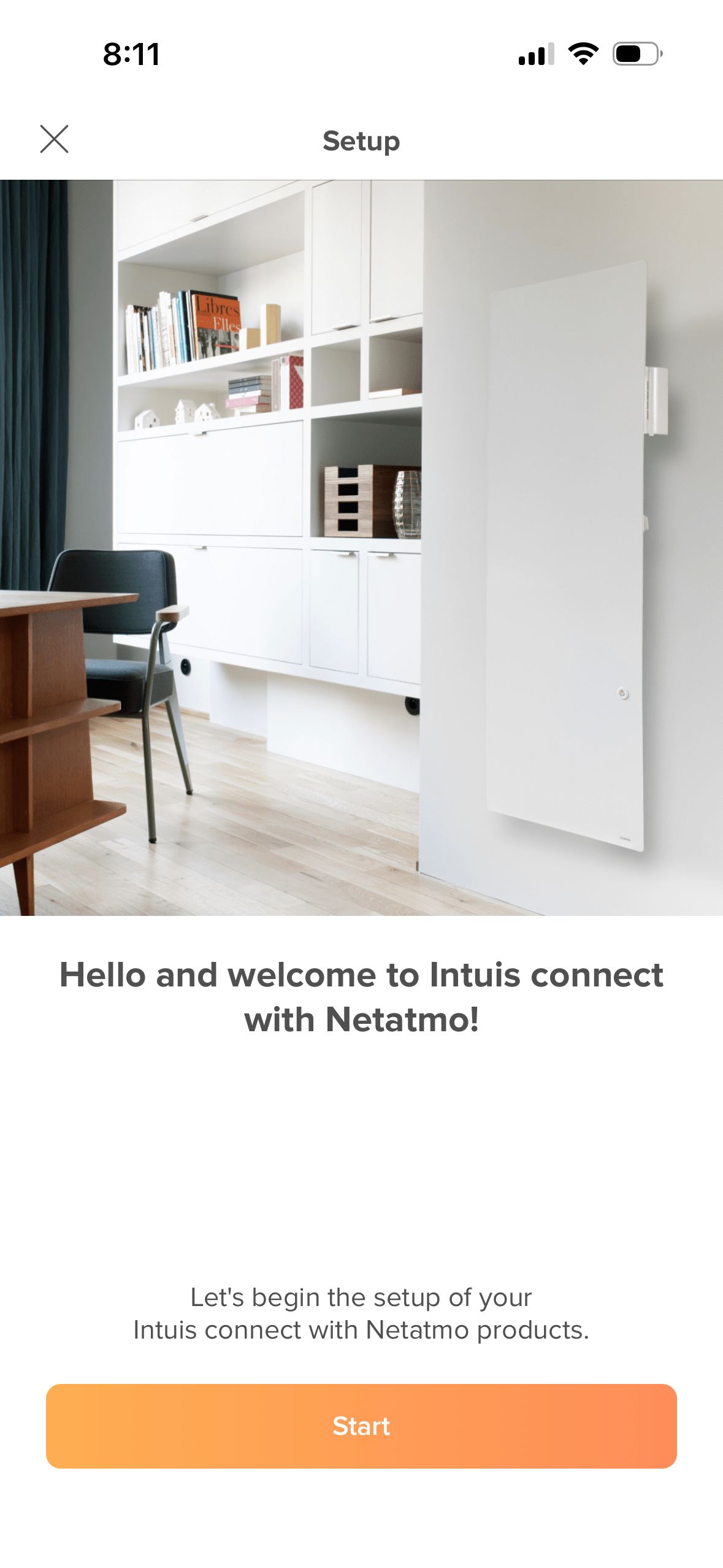 onboarding (Intuis Connect Netatmo)
