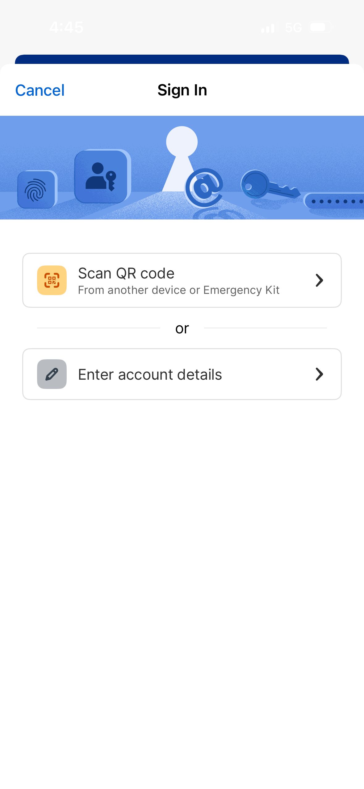 login (1Password)