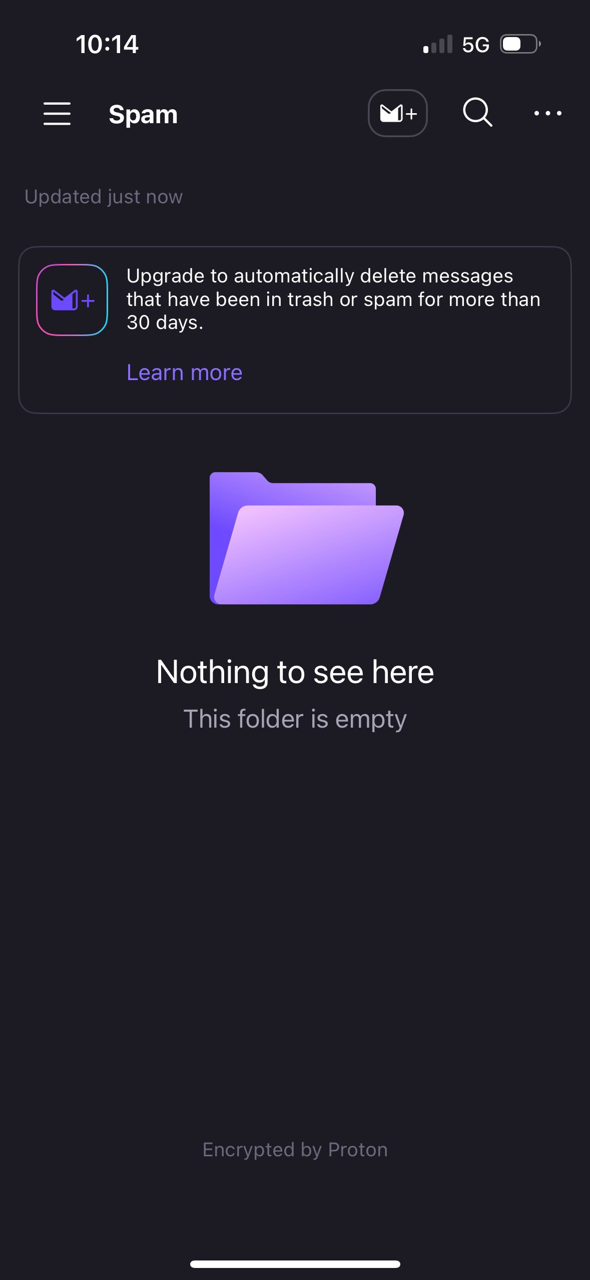 Empty state (Proton Mail)