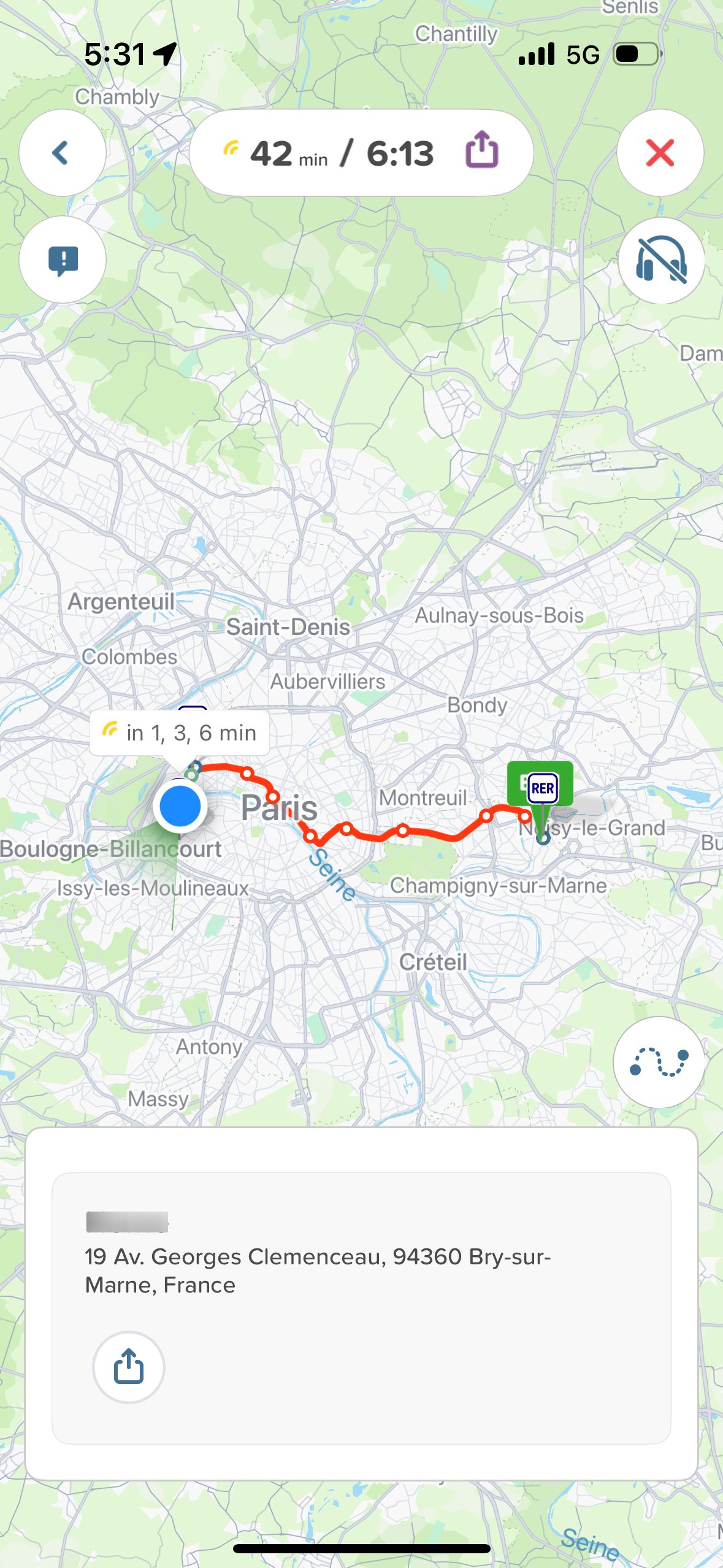 map (Citymapper)